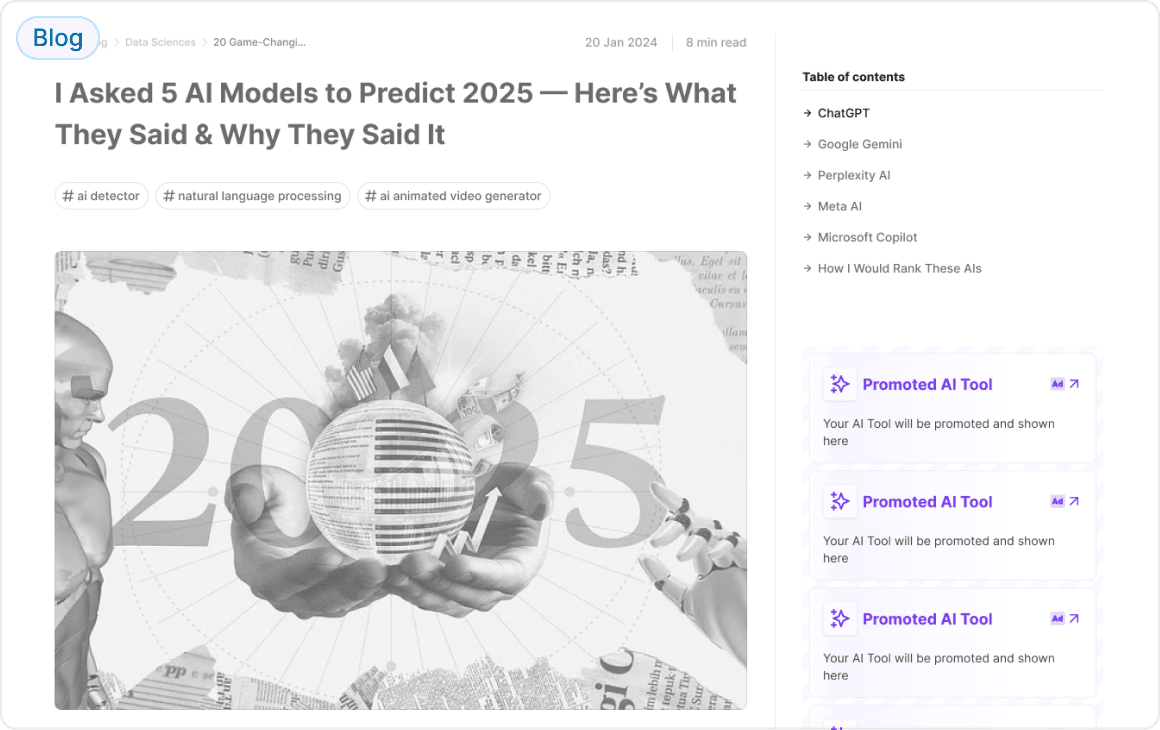 Related Articles & News – Featured alongside relevant industry articles and updates.