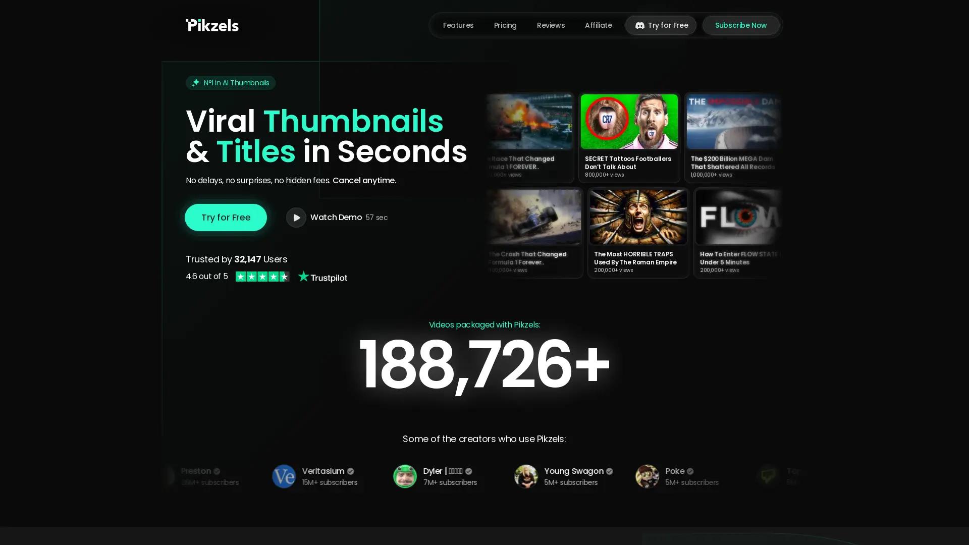 Pikzels AI screenshot