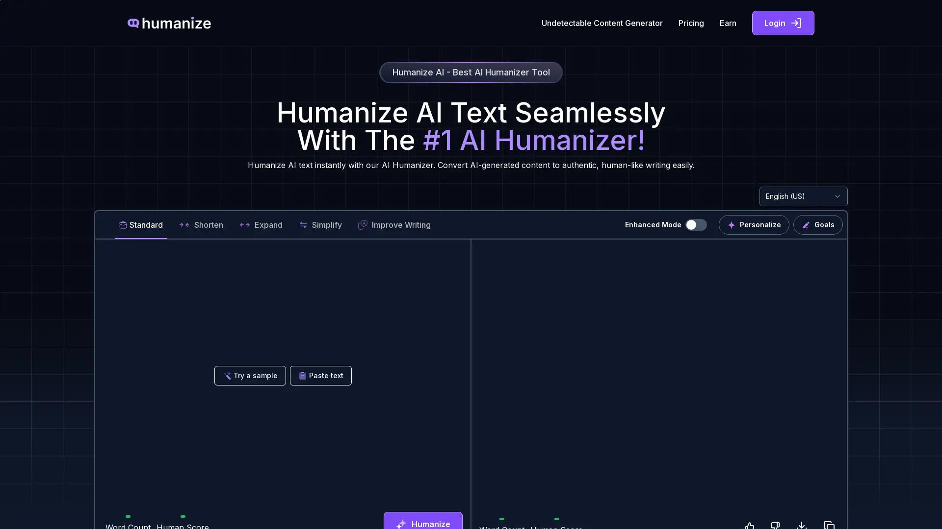 Humanize Ai Text screenshot