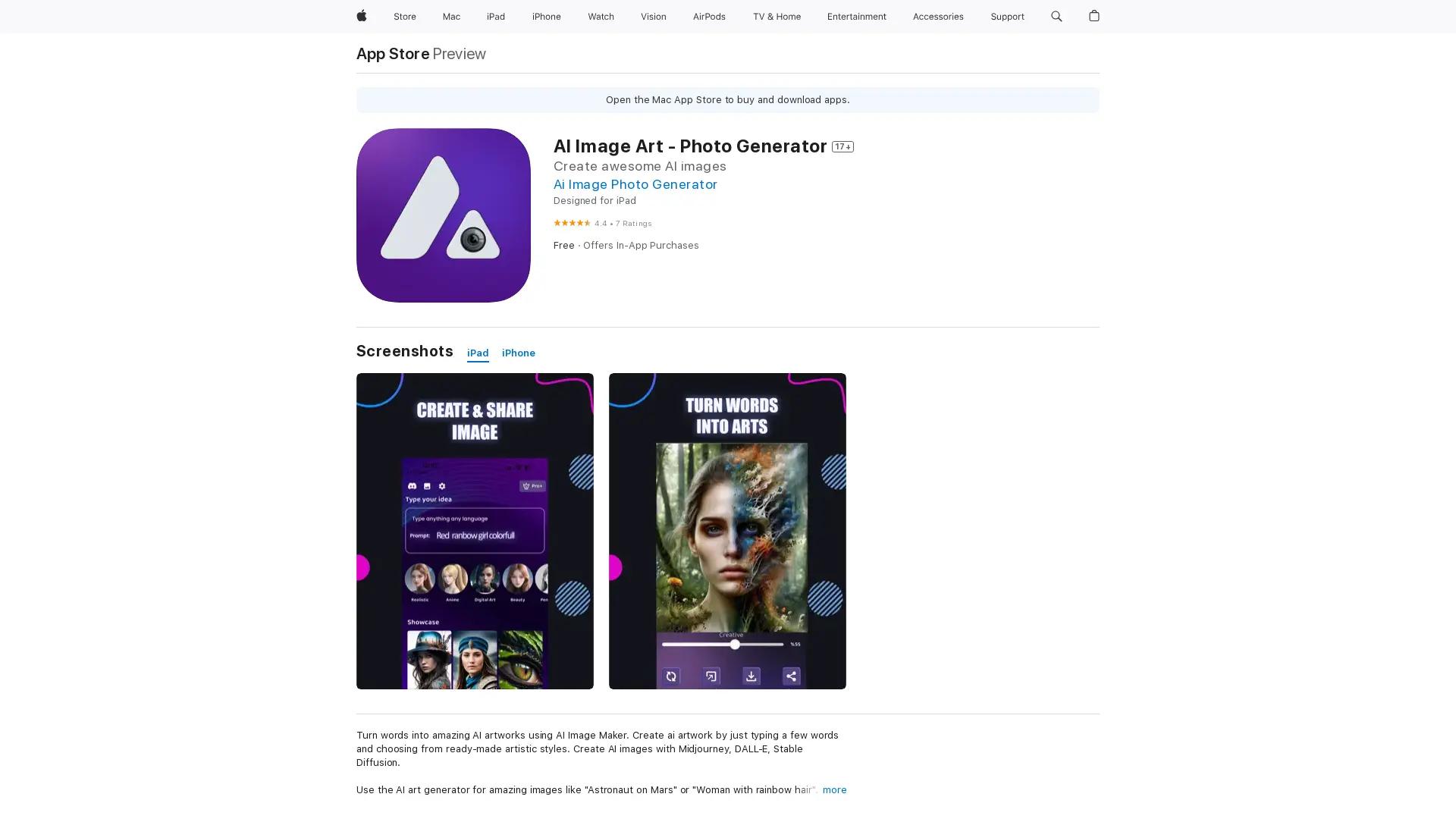 AI Image Maker screenshot