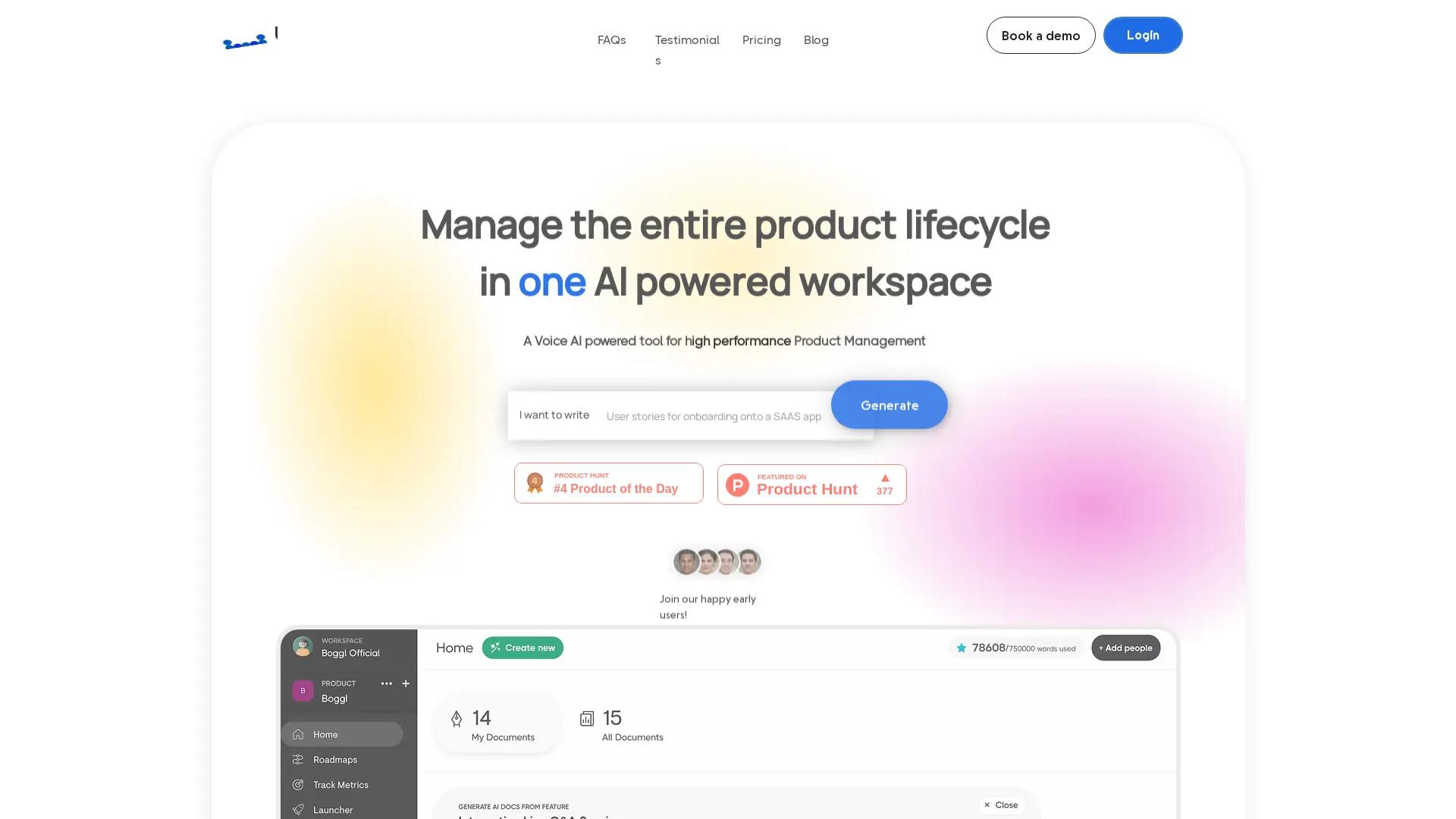Boggl AI-Your Voice AI Product Assistant screenshot