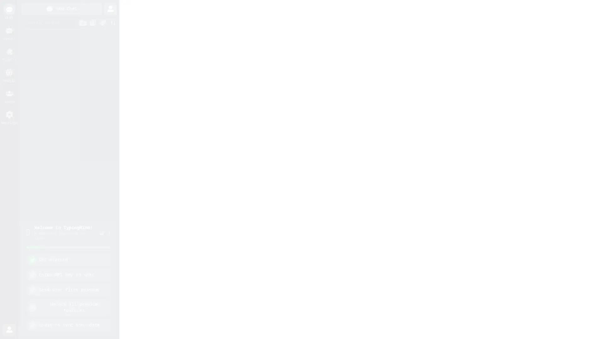 Typing Mind screenshot