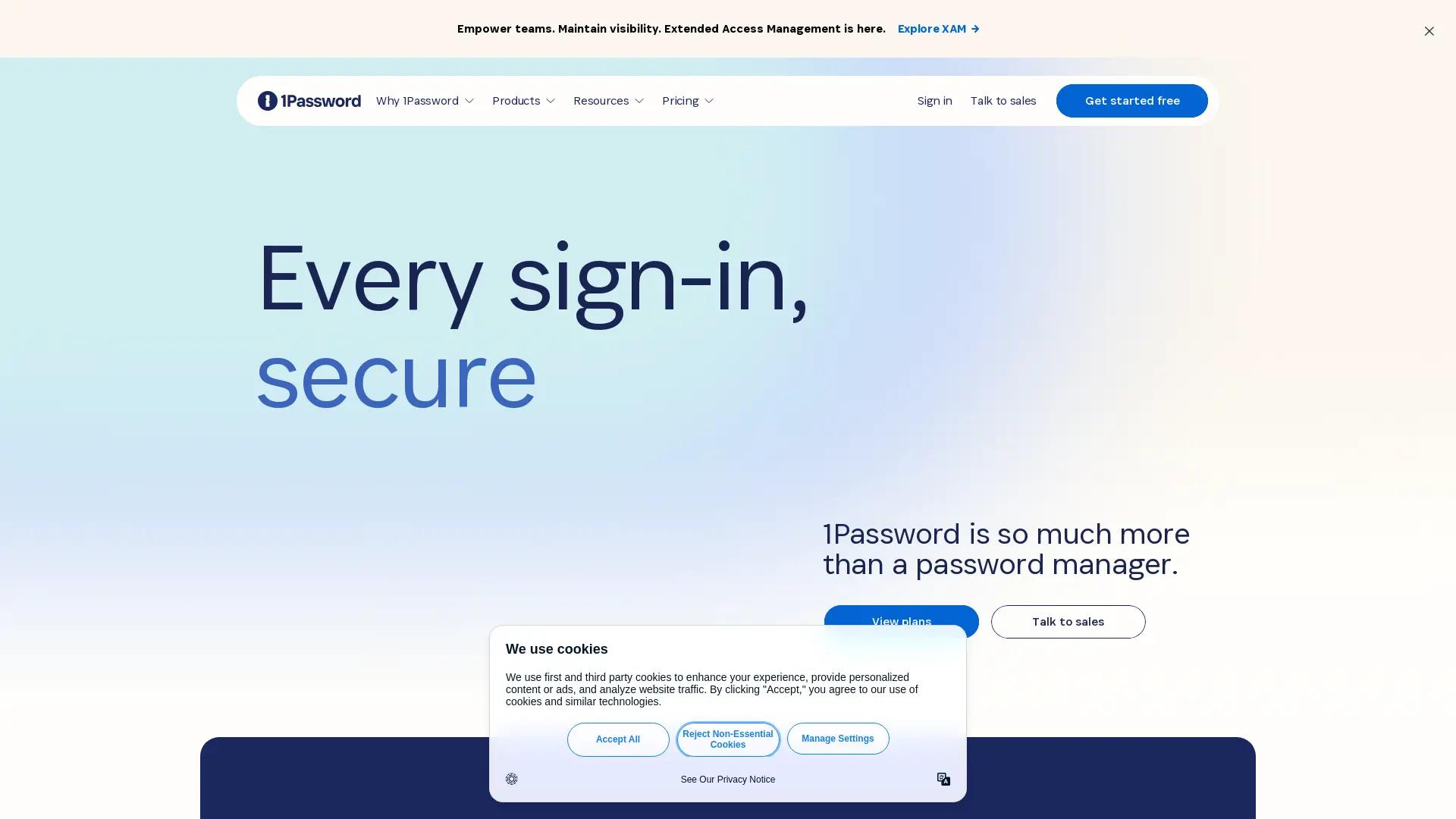 1Password screenshot