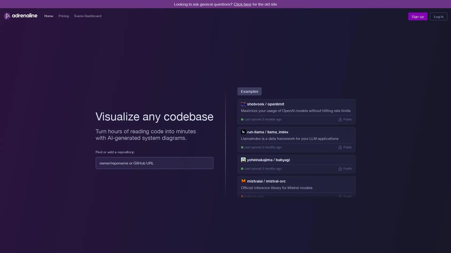 Adrenaline screenshot