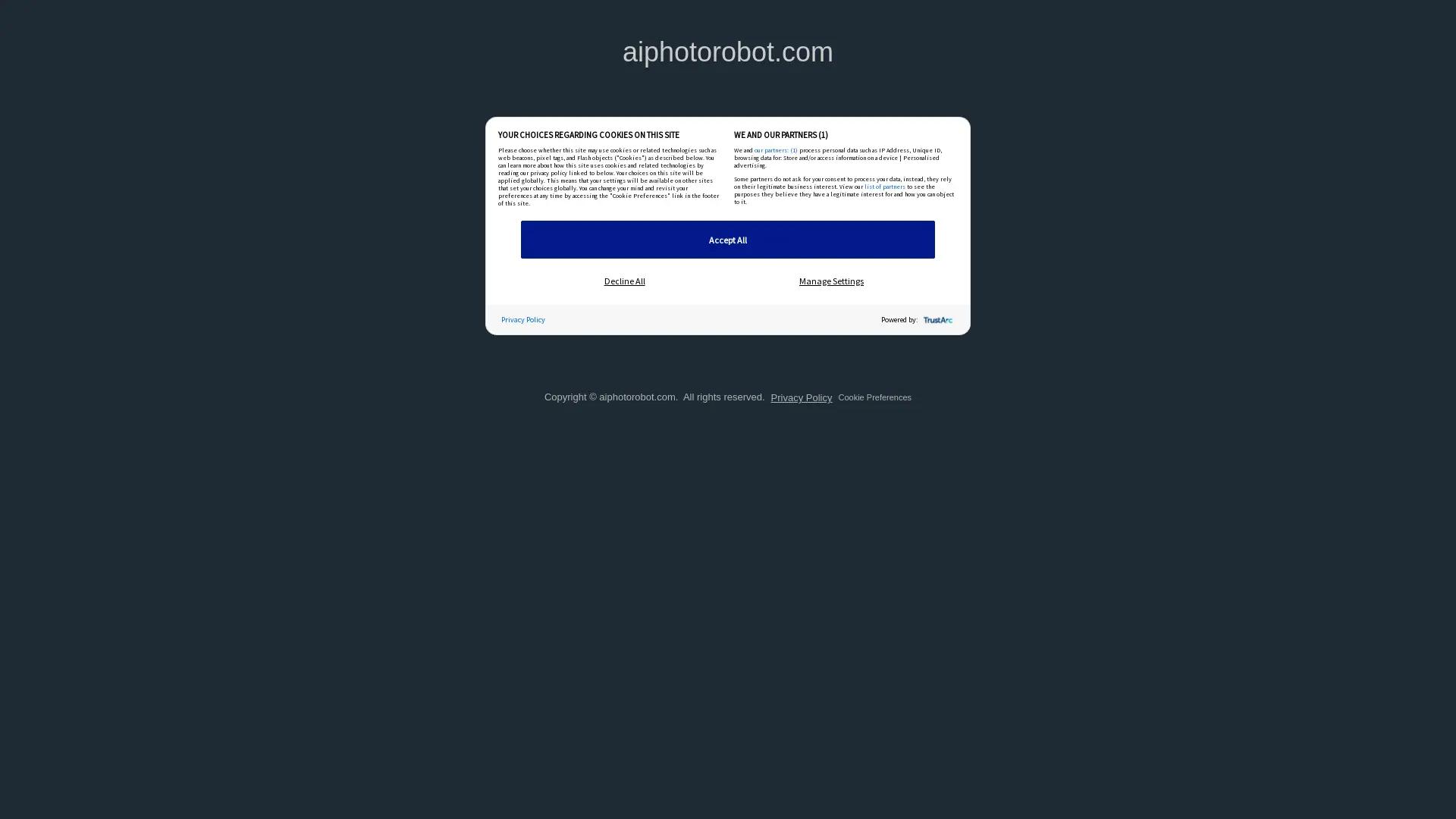 AI Photo Robot screenshot