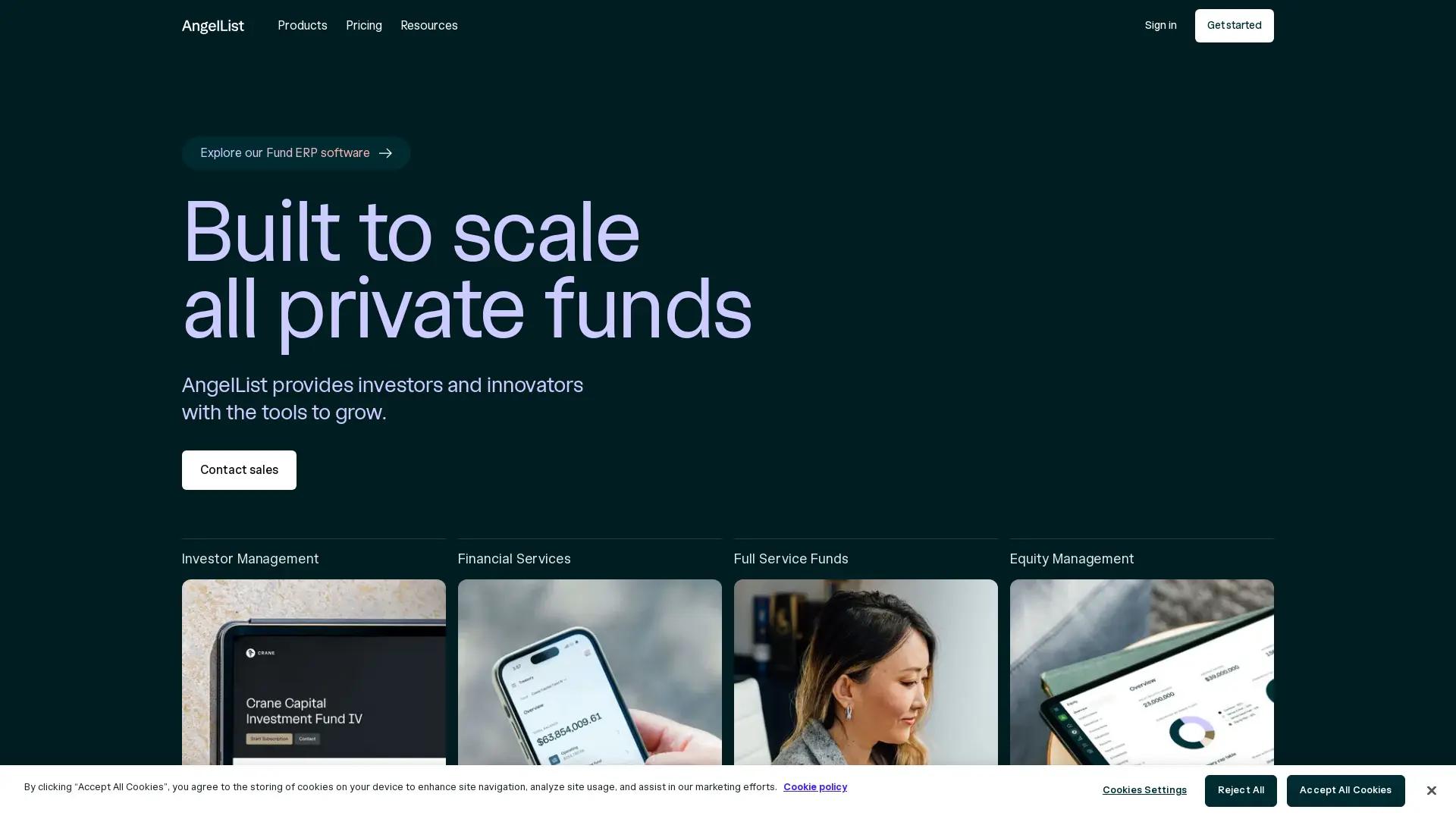 AngelList screenshot