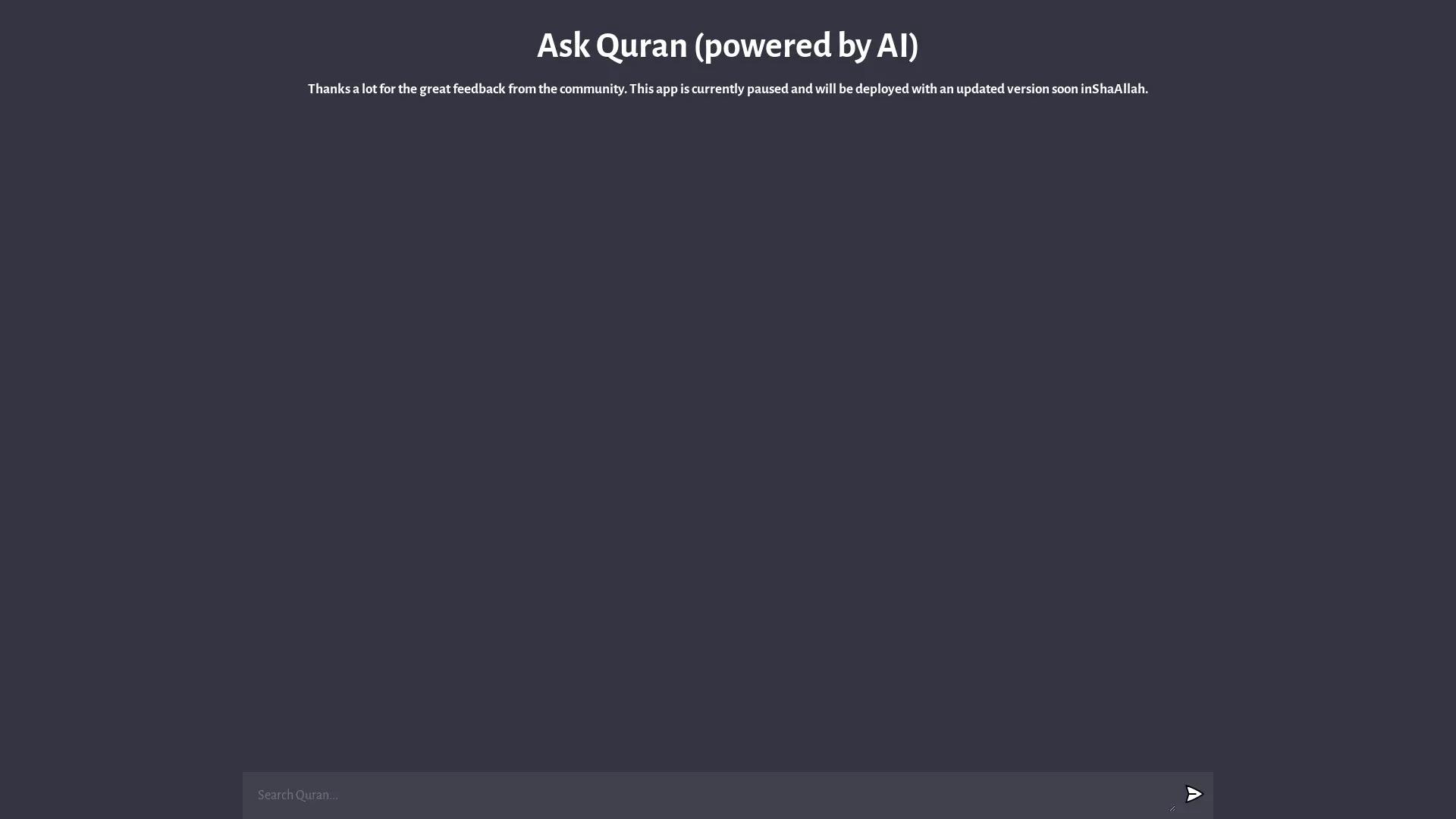 Ask Quran screenshot