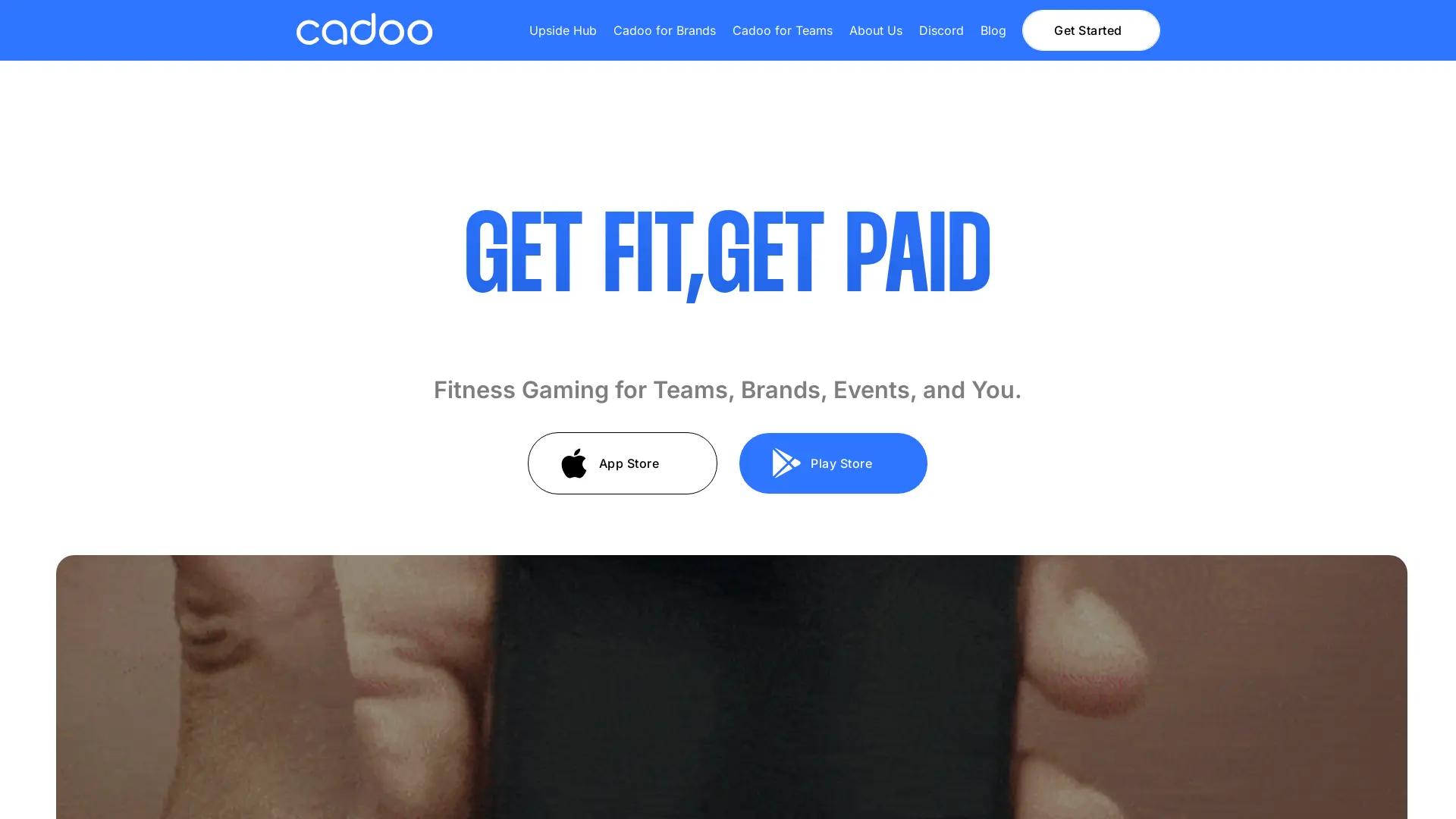 Cadoo Fitness Gaming screenshot