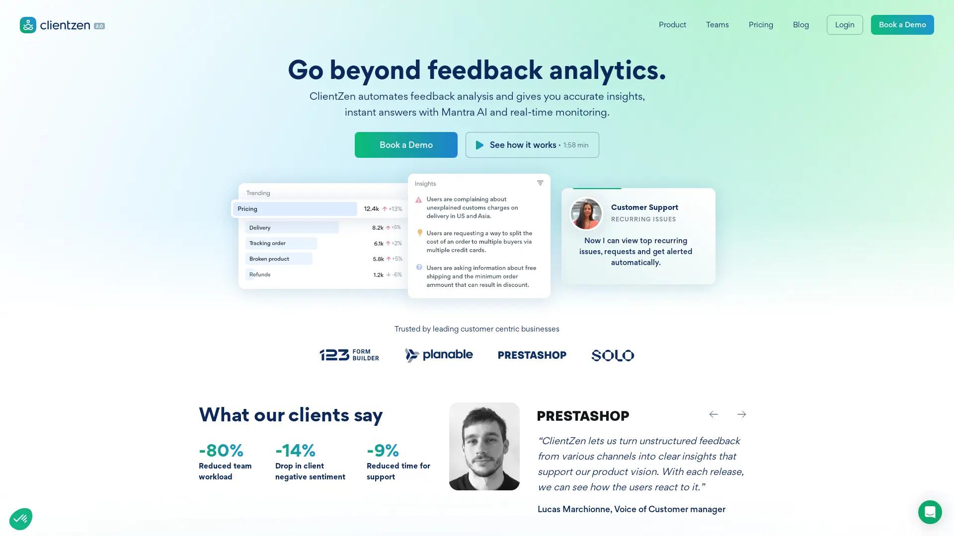 ClientZen screenshot