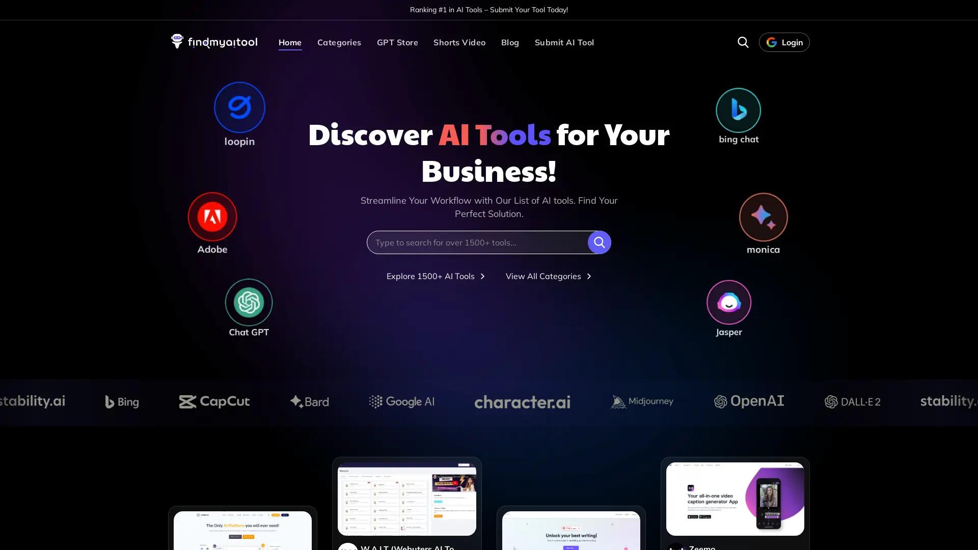 FindMyAITool screenshot