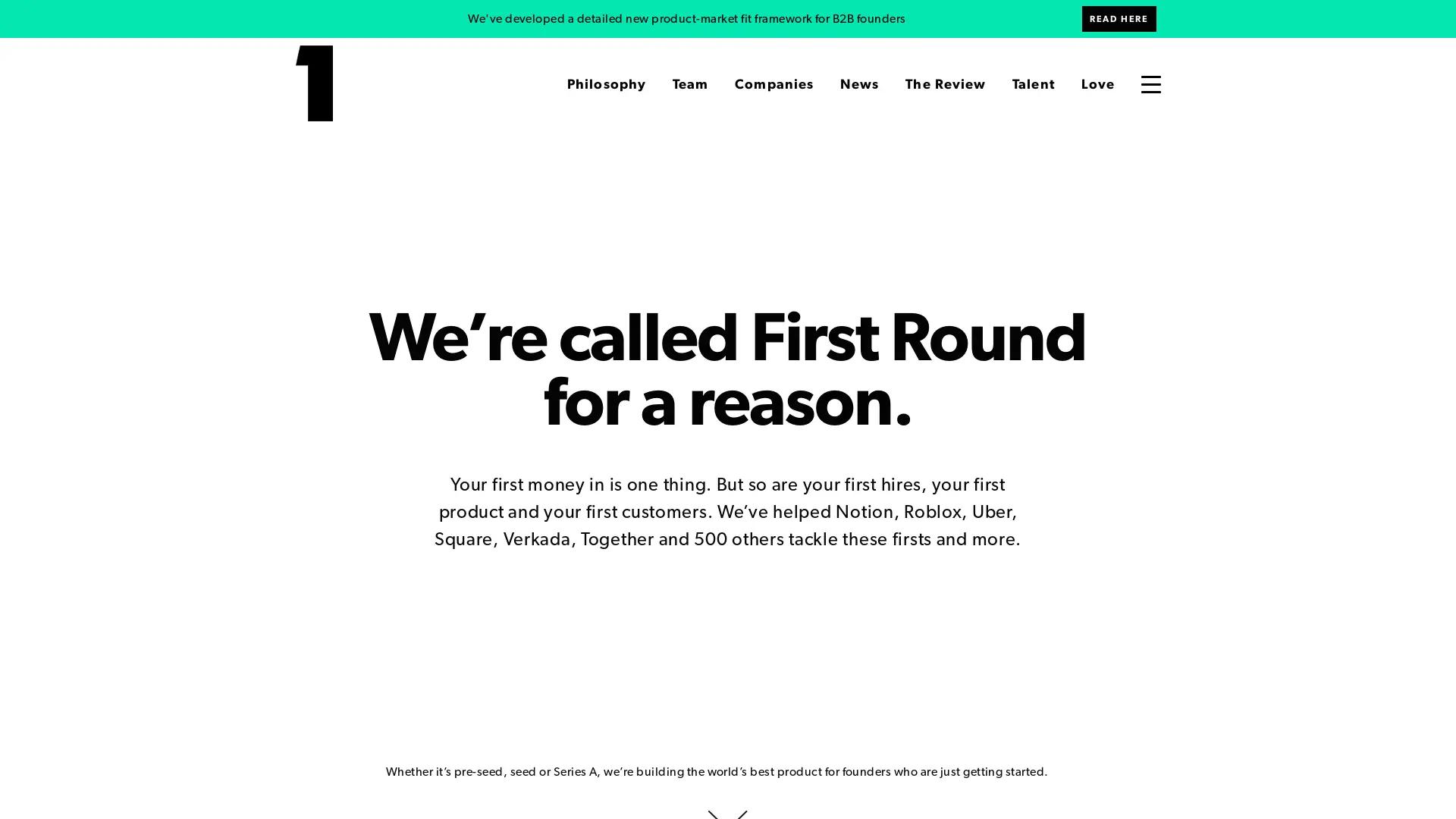 First Round screenshot