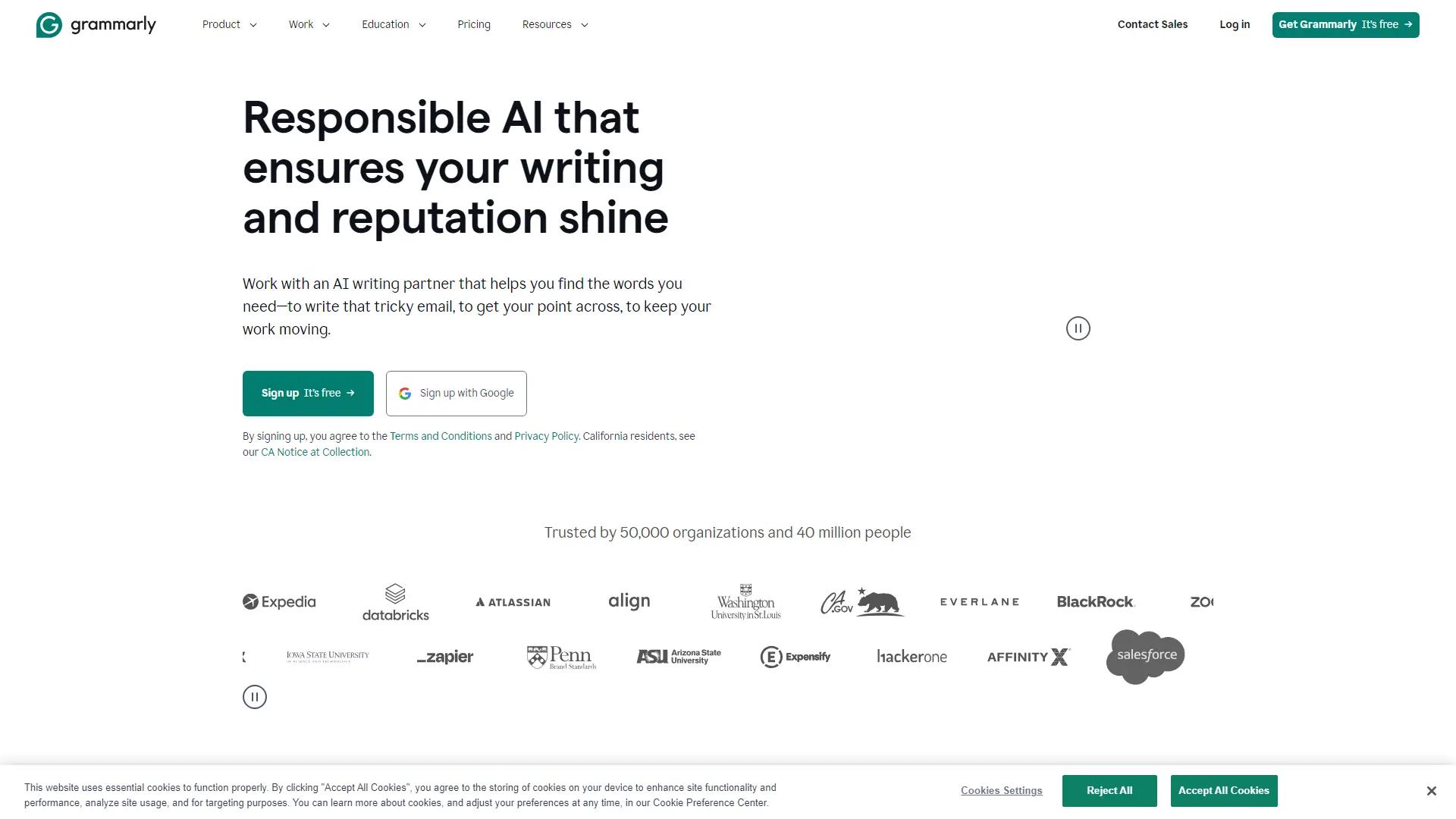 Grammarly screenshot