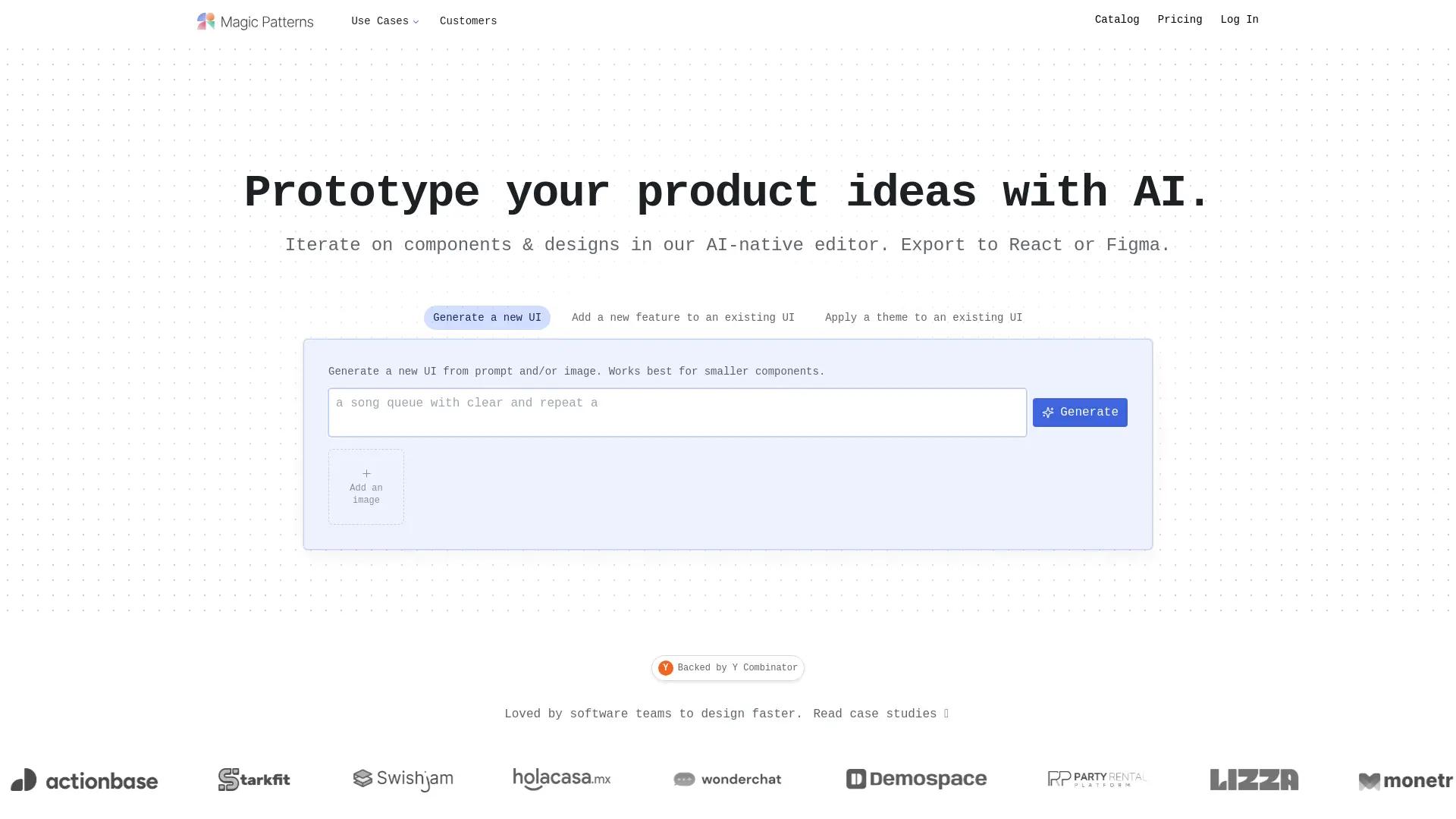 Magic Patterns screenshot