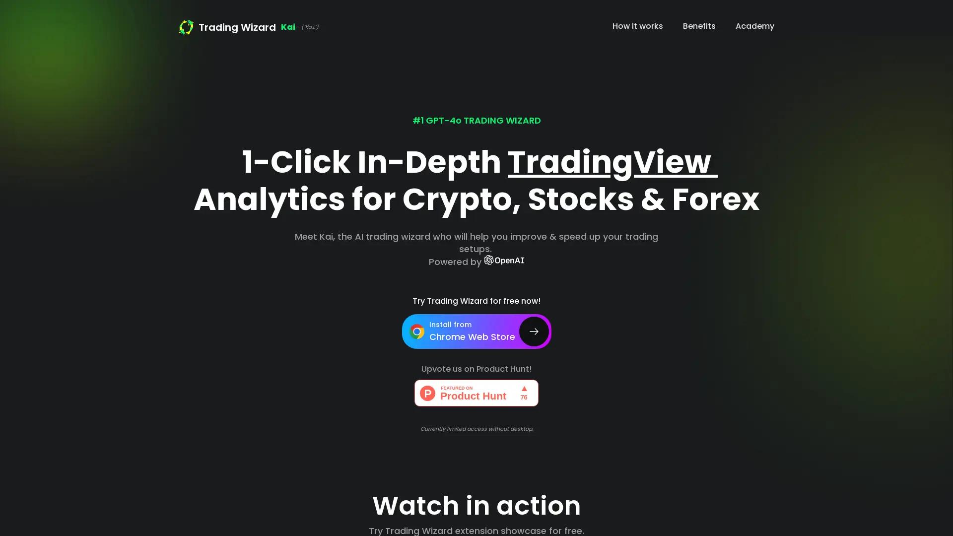 Kai AI Trading Assistant screenshot