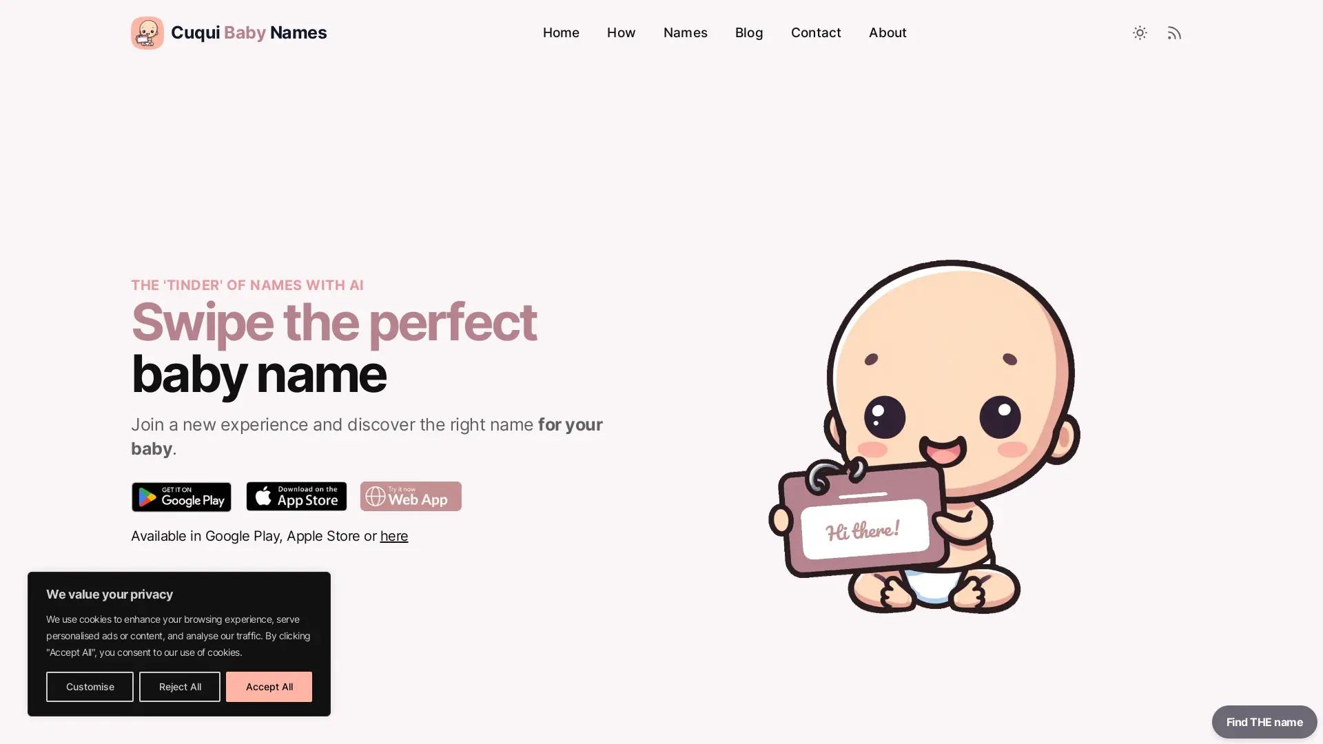NameWith AI screenshot