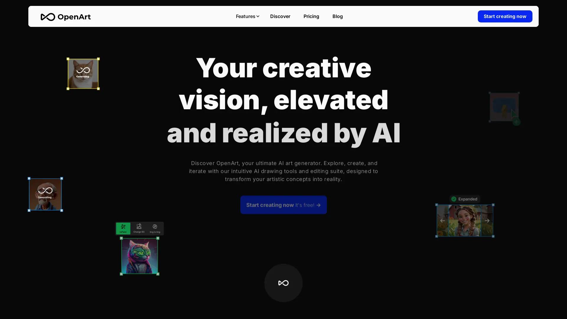 OpenArt AI screenshot