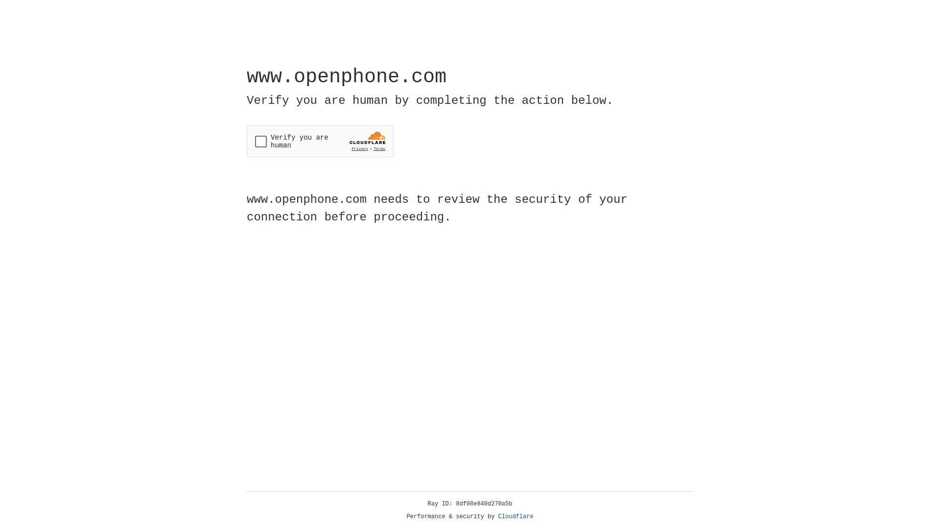 OpenPhone screenshot