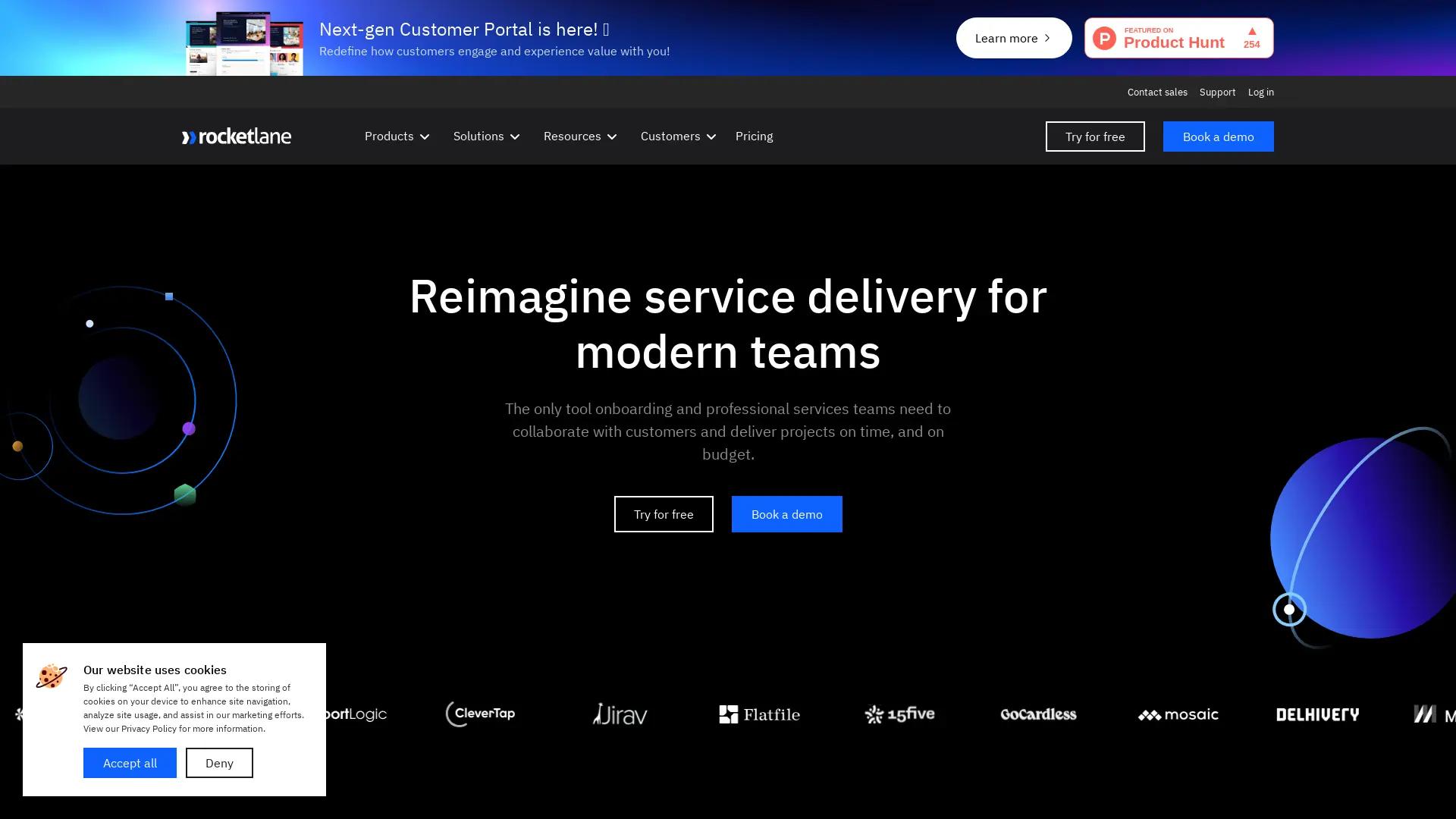 Rocketlane screenshot