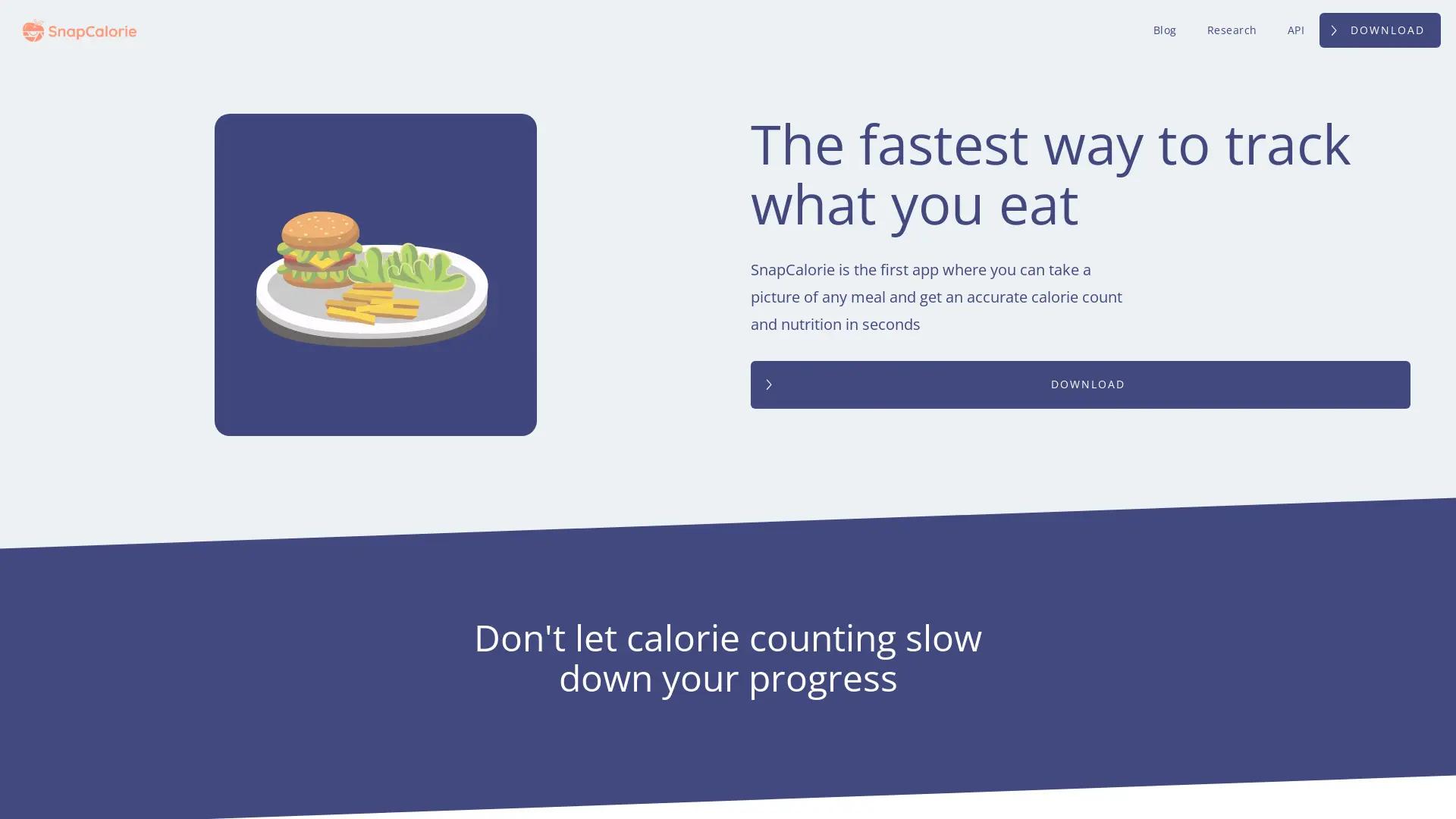 SnapCalorie screenshot