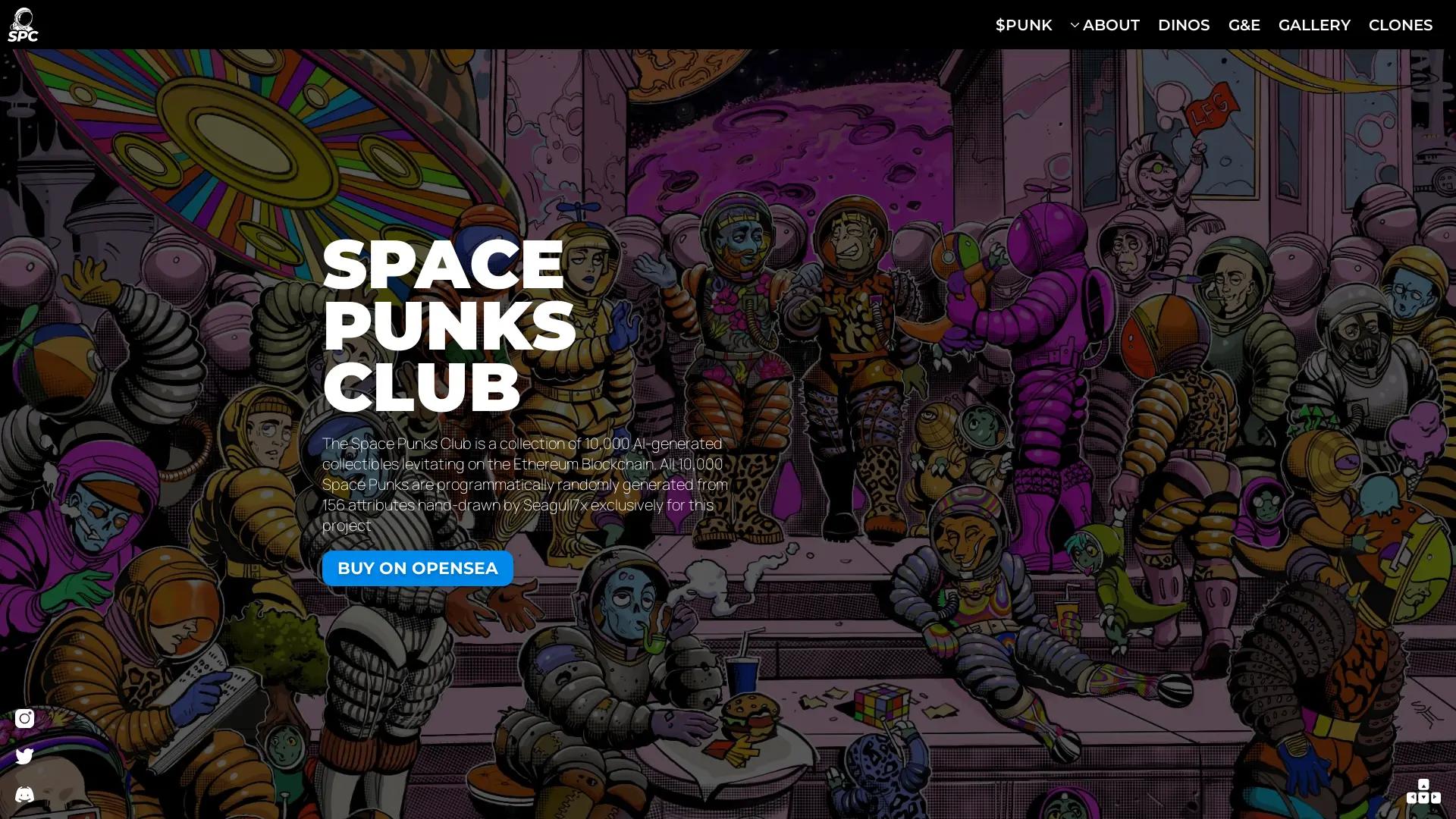SpacePunksClub screenshot