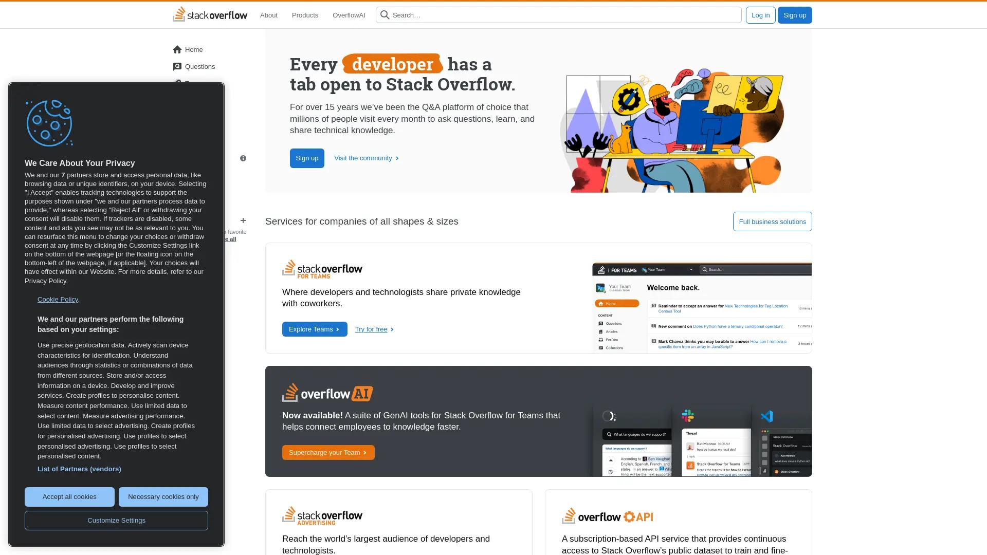 Stack Overflow screenshot