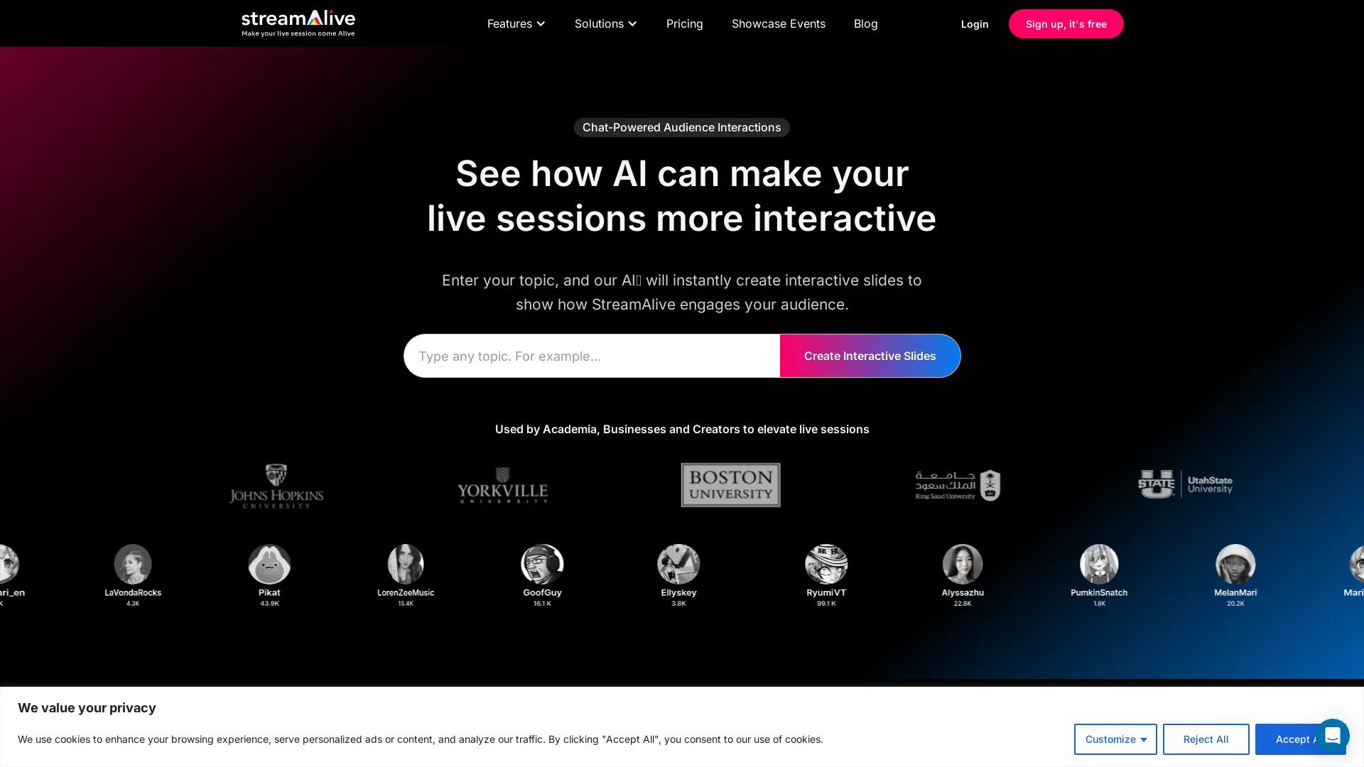 StreamAlive screenshot