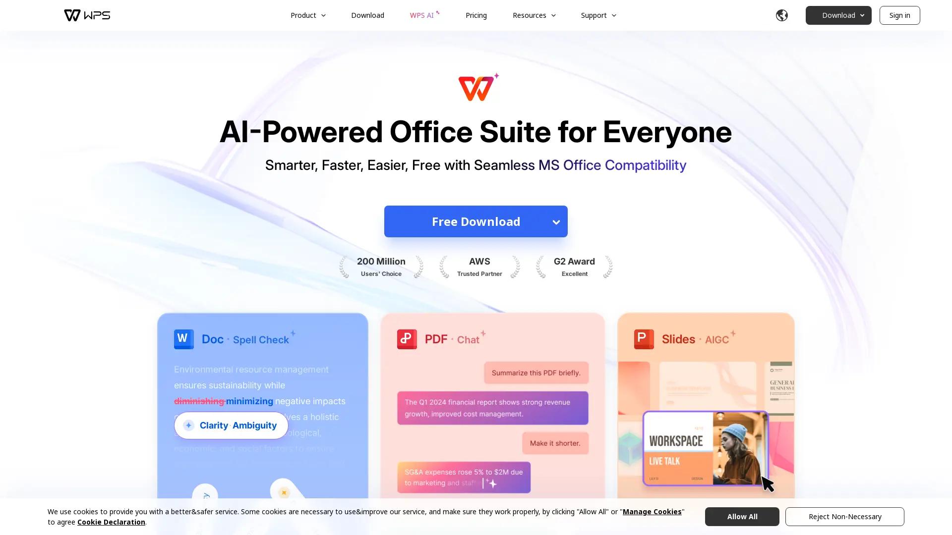 WPS Office screenshot