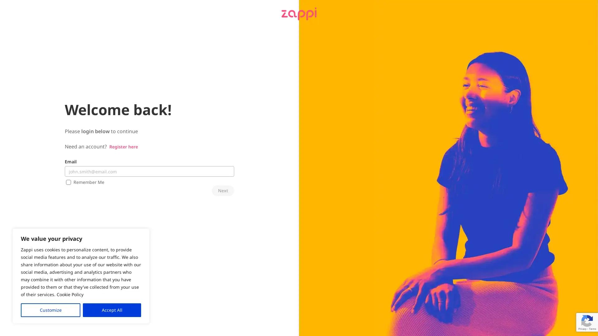 Zappi Ad Predictor screenshot