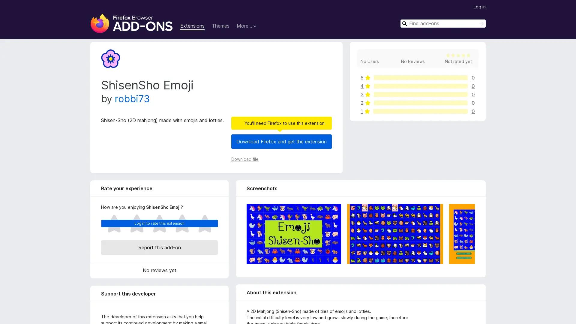 ShisenSho Emoji Tool screenshot