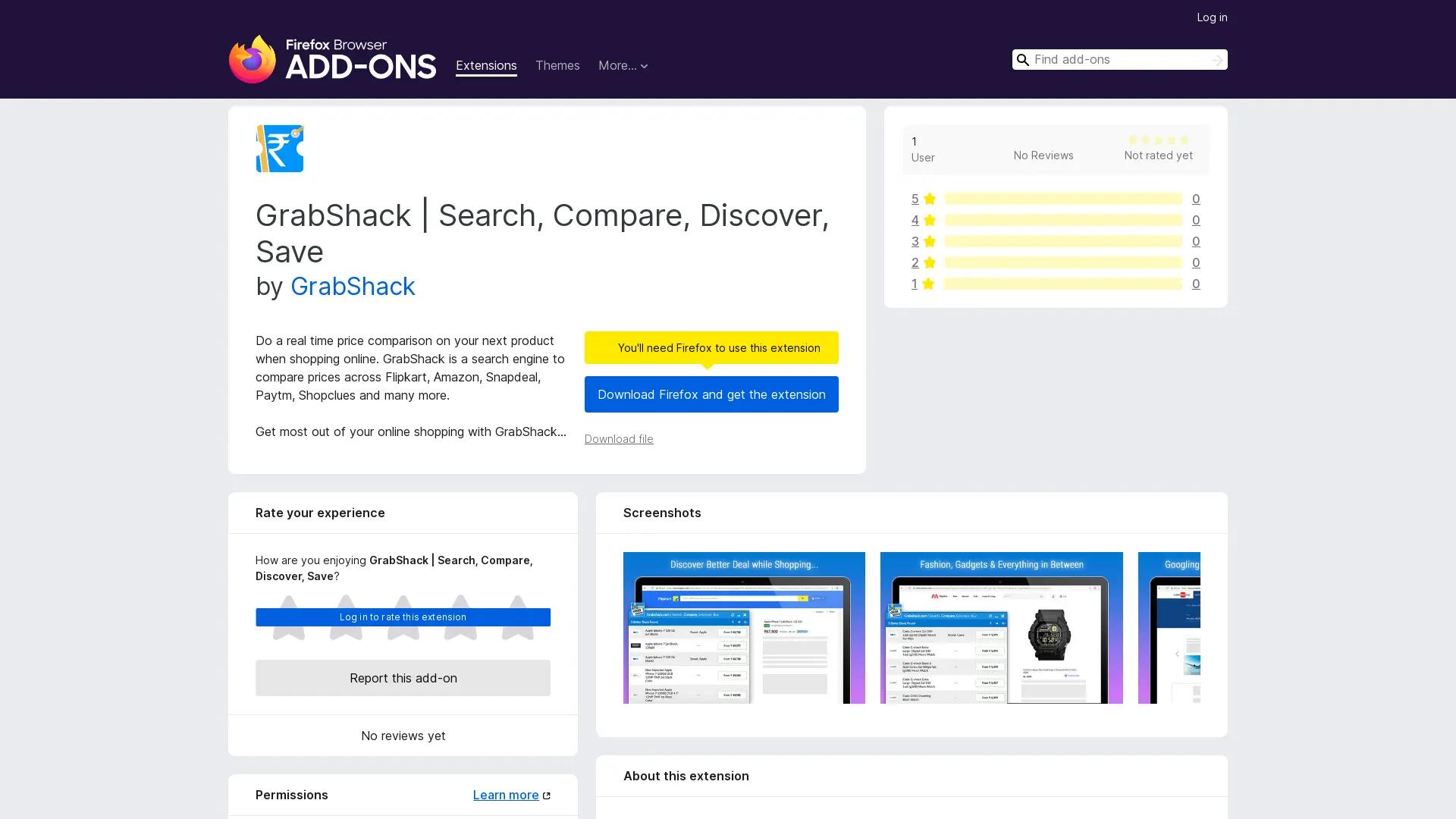 GrabShack screenshot