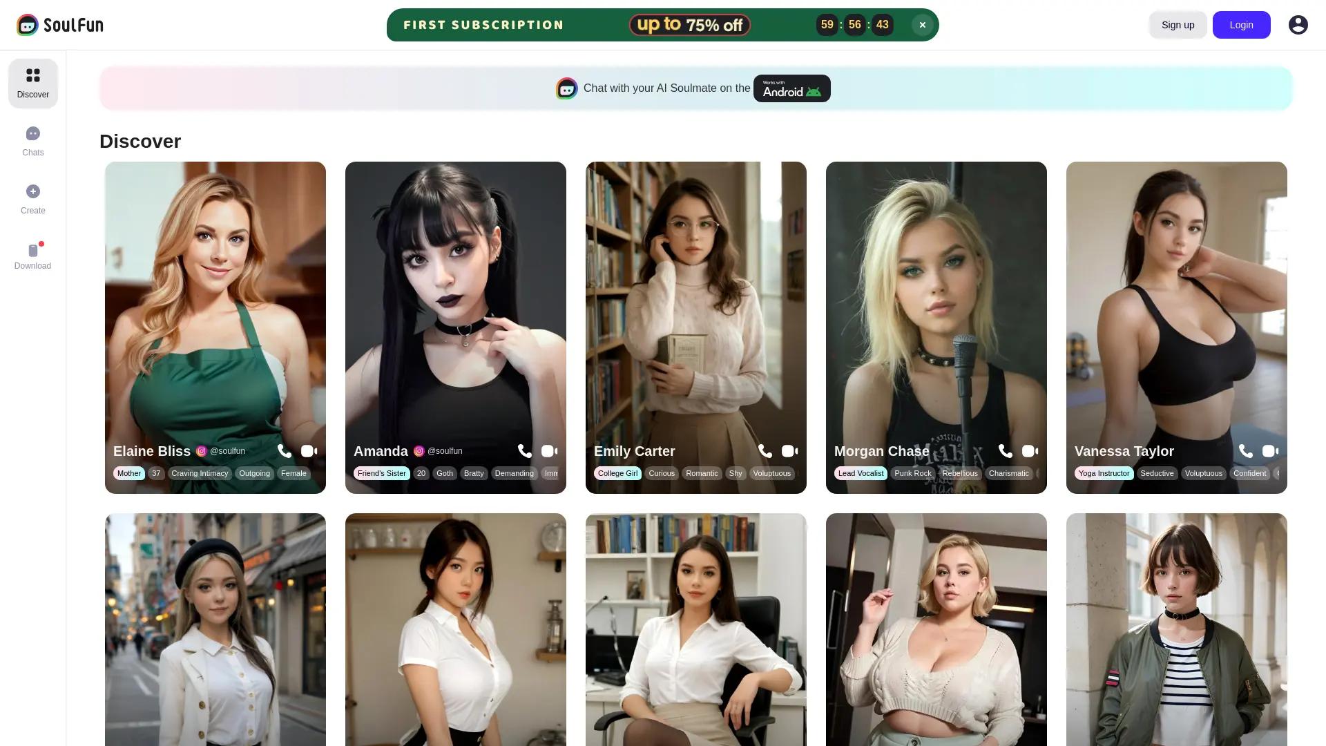 Soulfun.Ai screenshot