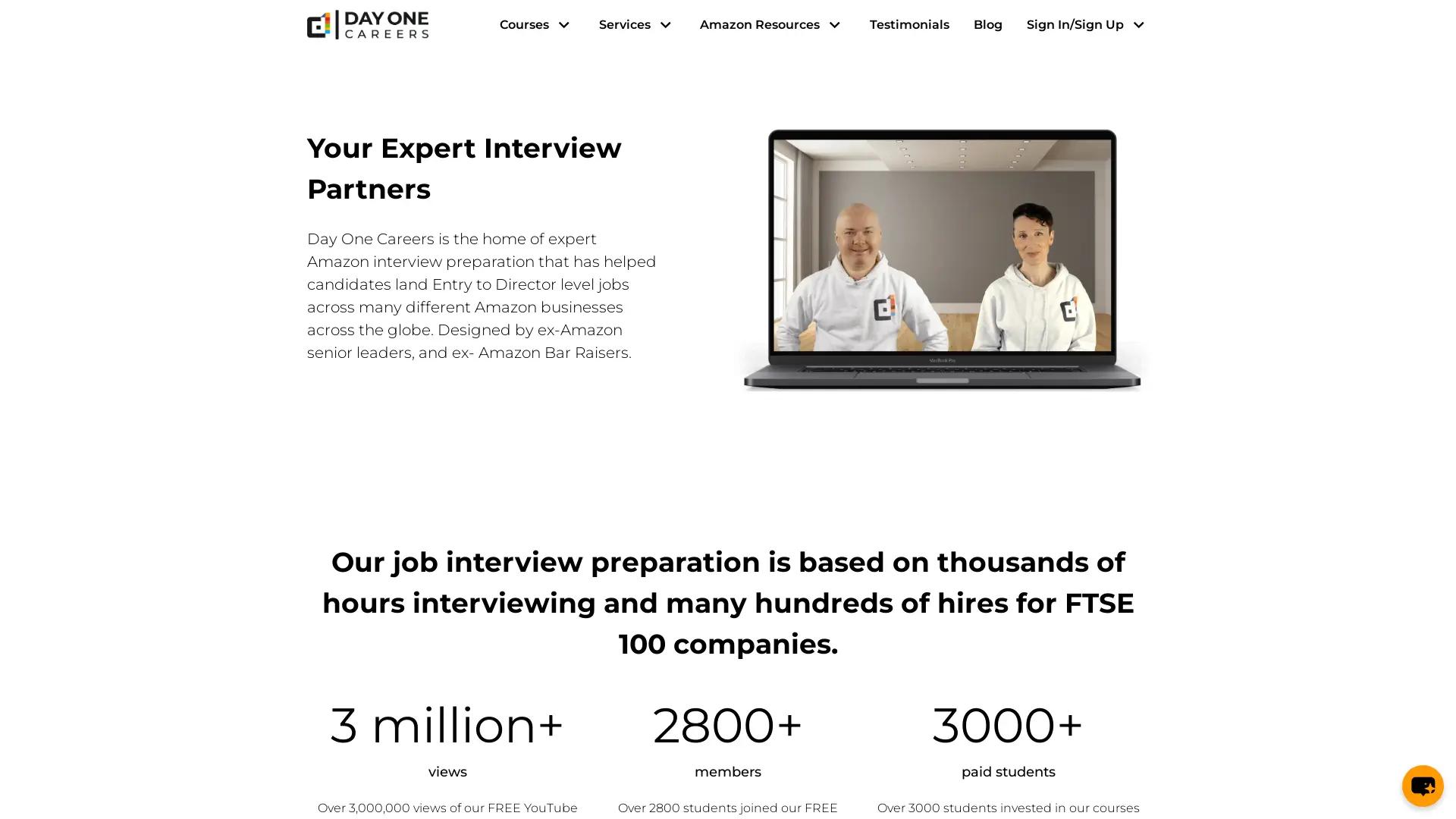 Day One Careers screenshot