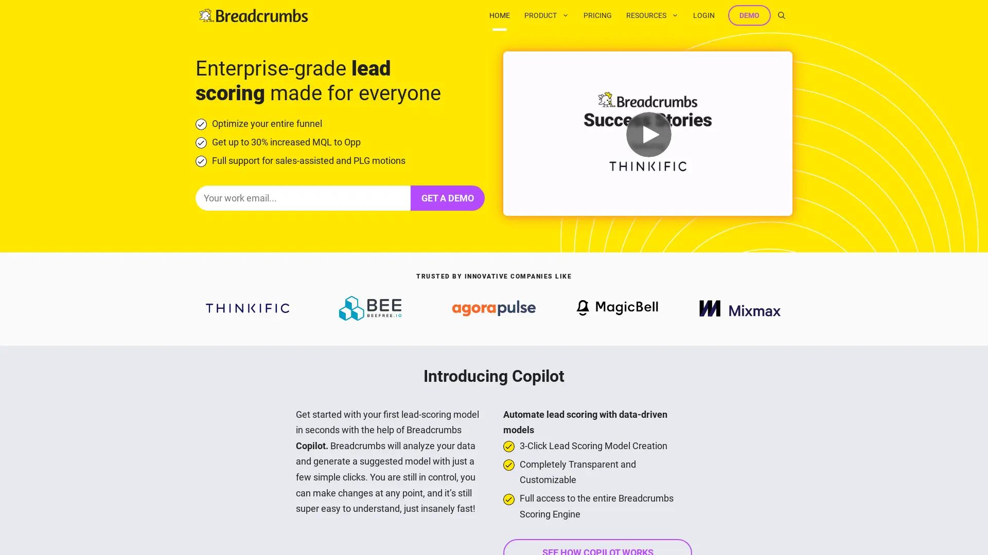 Breadcrumbs Copilot screenshot