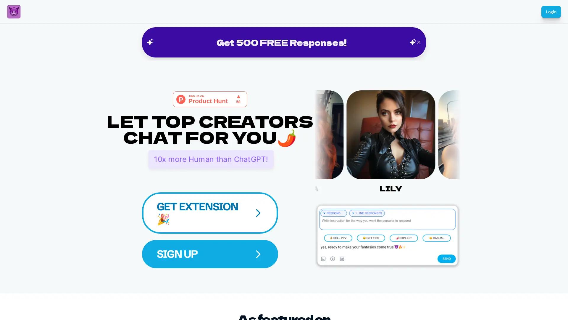 ChatPersona AI screenshot