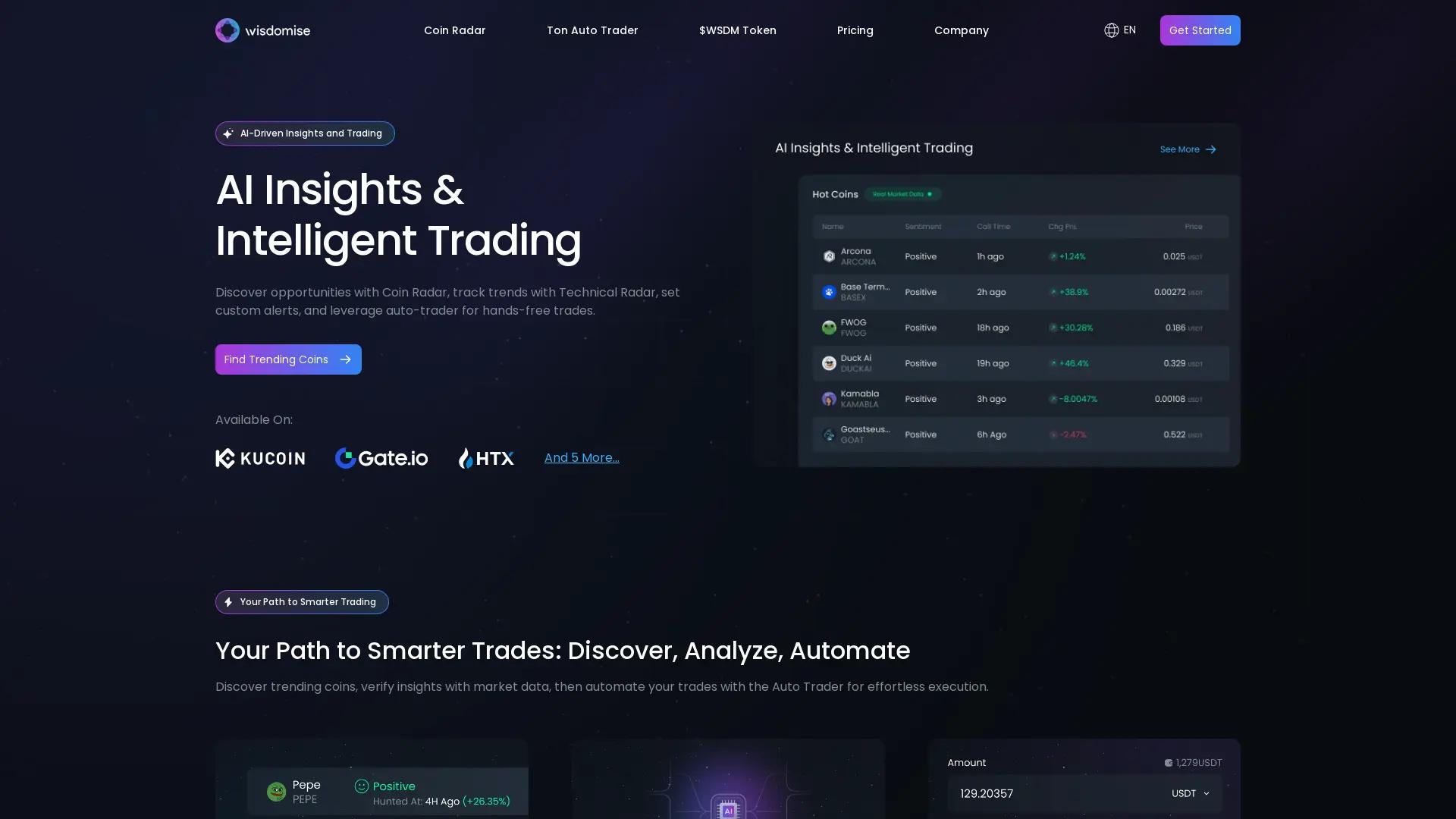 Wisdomise screenshot