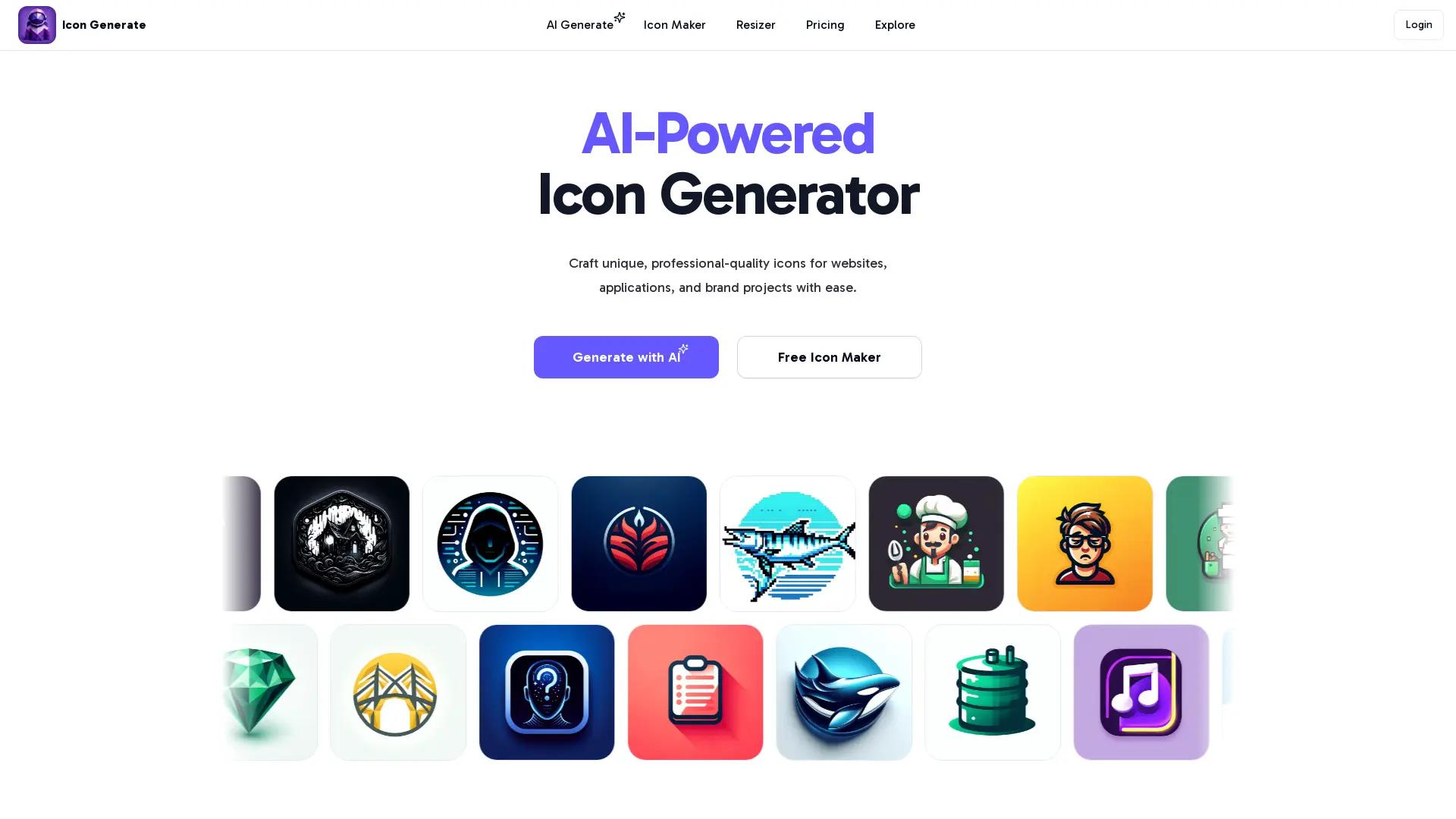 Icon Generate screenshot