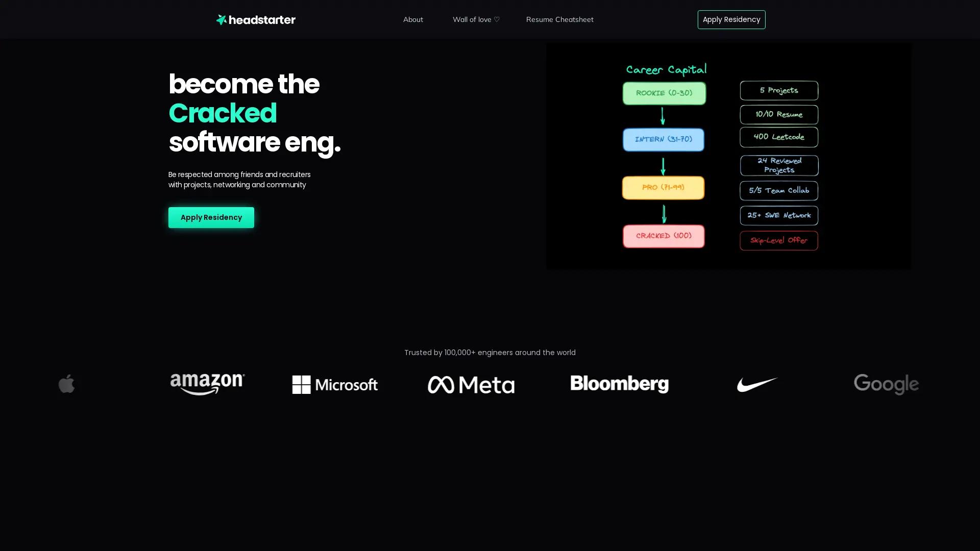 Headstarter screenshot