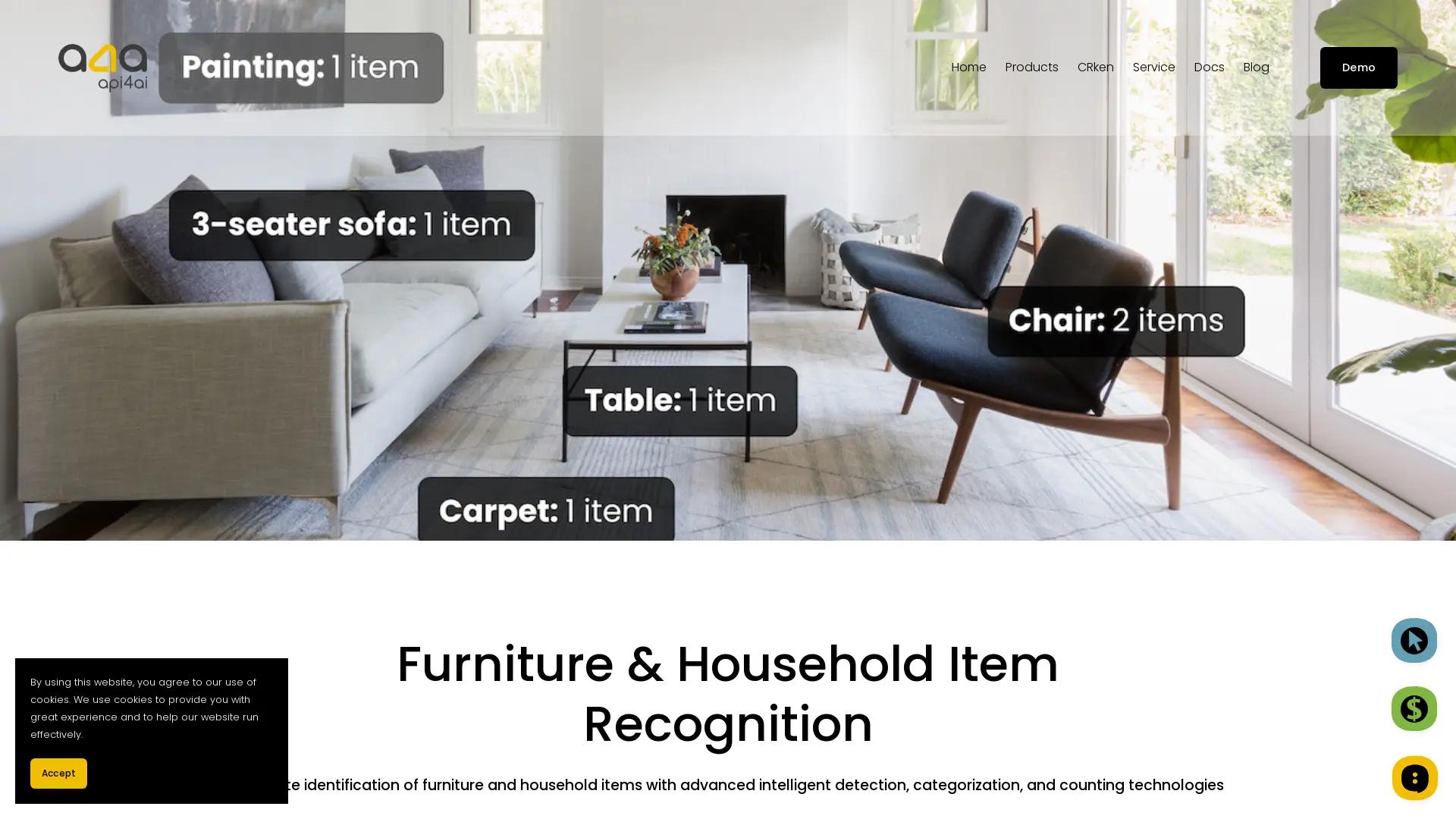 Furniture Recognition AI screenshot