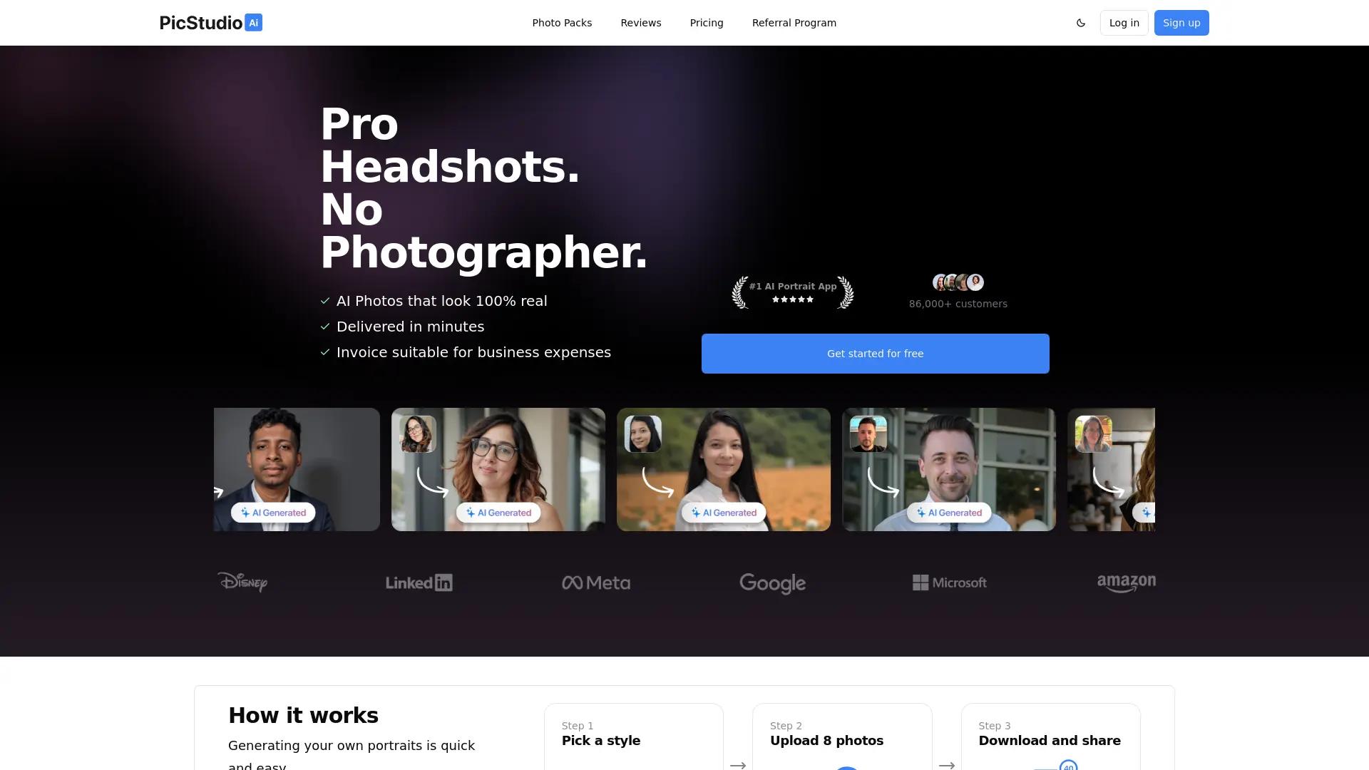 PicStudio.AI screenshot
