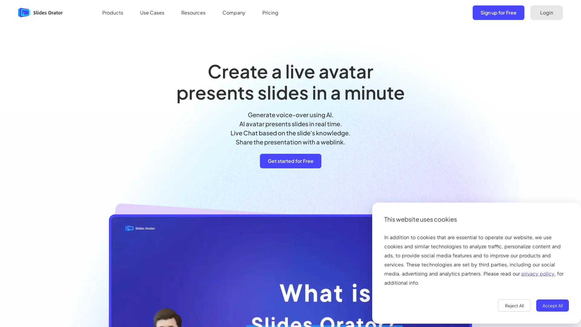 SlidesOrator screenshot