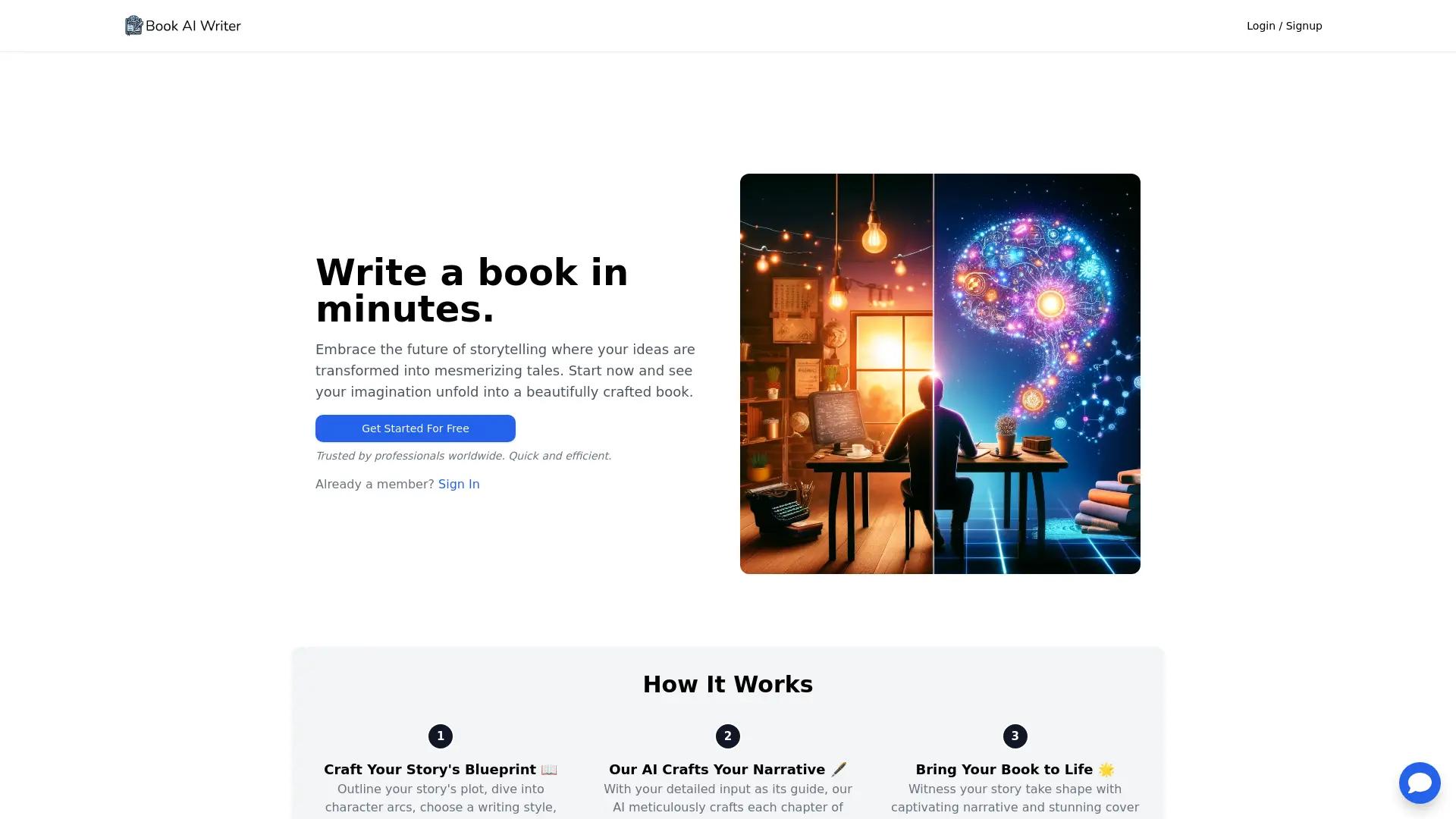 Book AI Writer screenshot