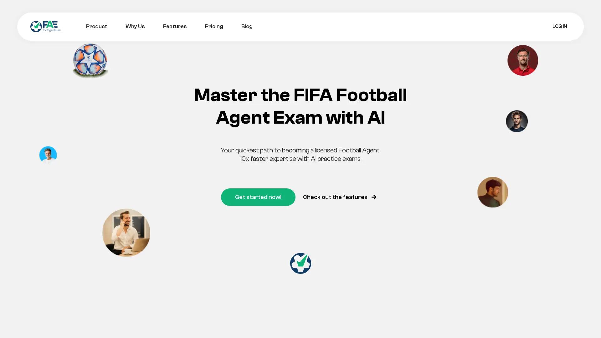 Footagentexam screenshot