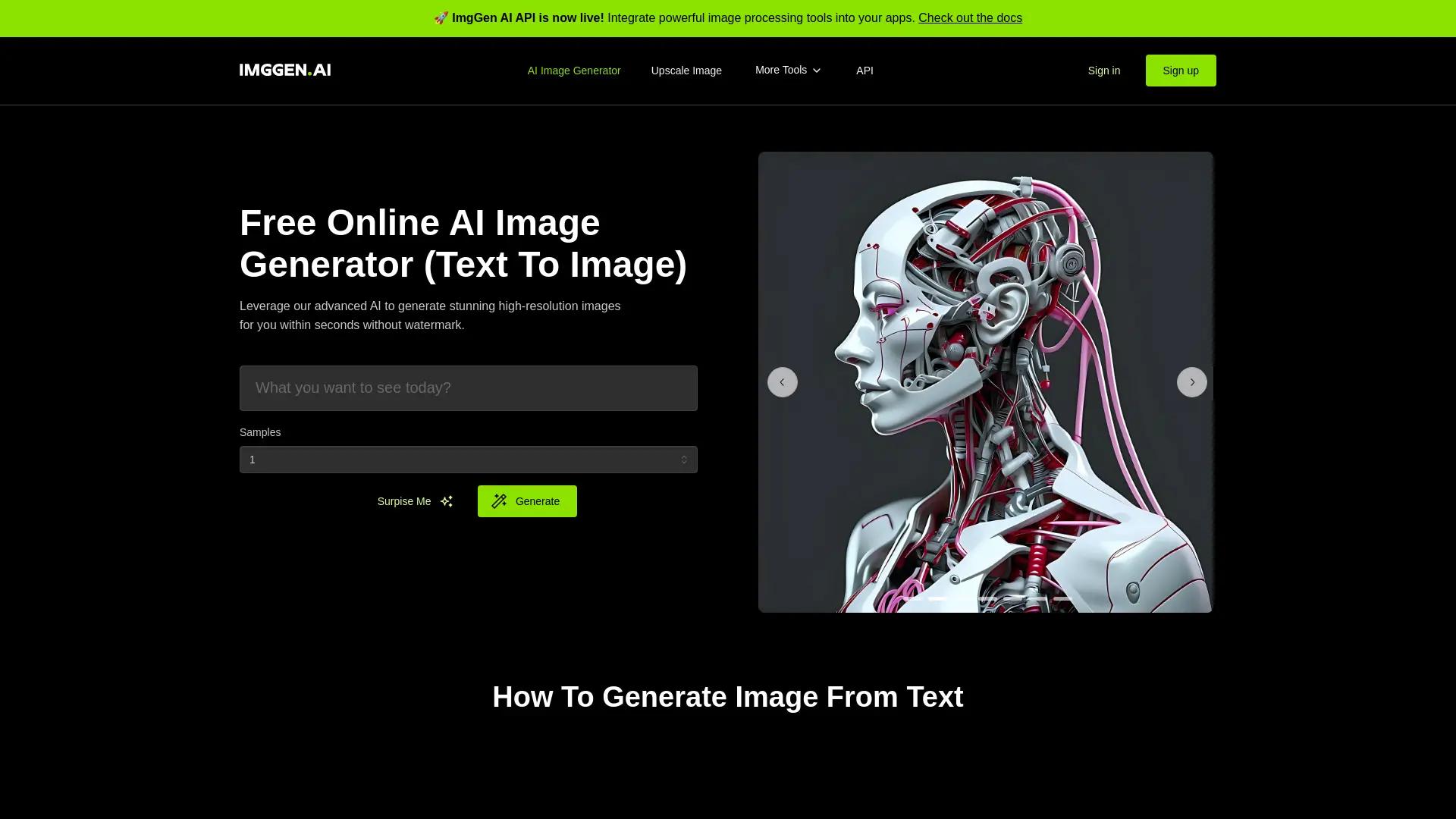 ImgGen AI screenshot