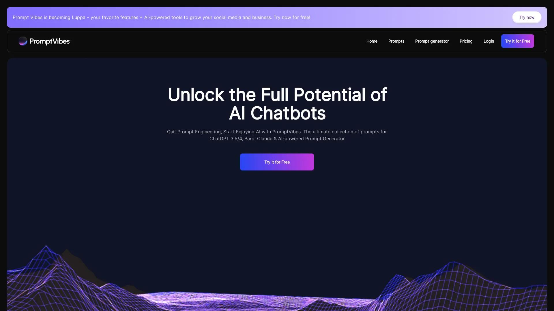 PromptVibes screenshot