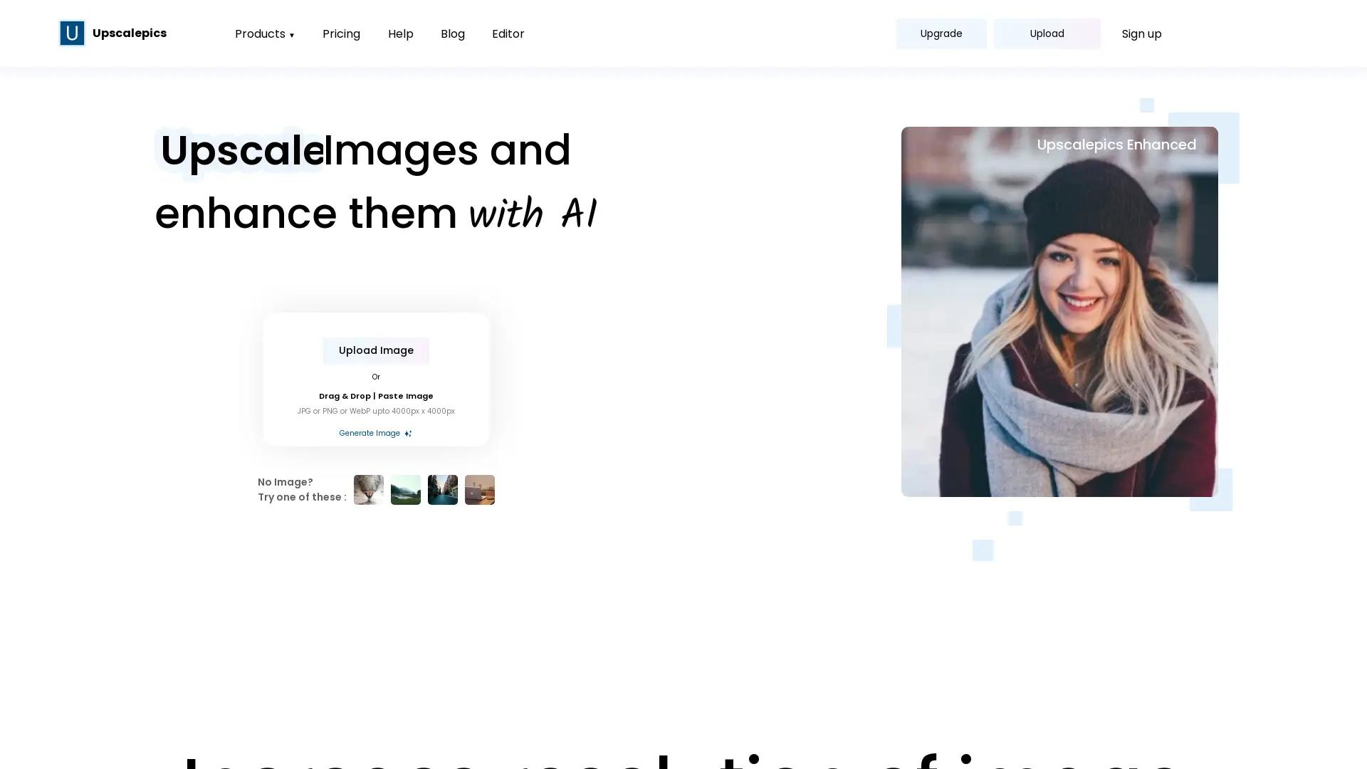 Upscalepics screenshot