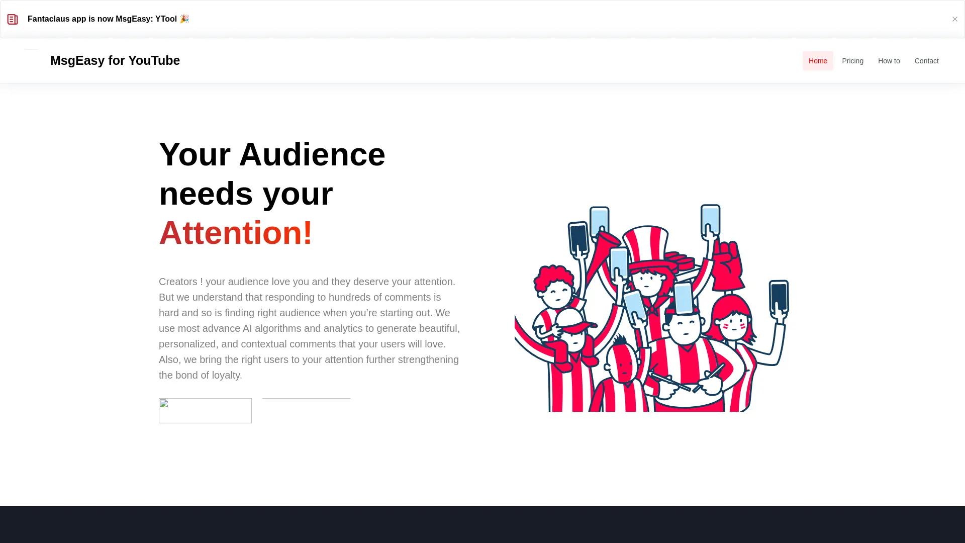 MsgEasy For YouTube screenshot