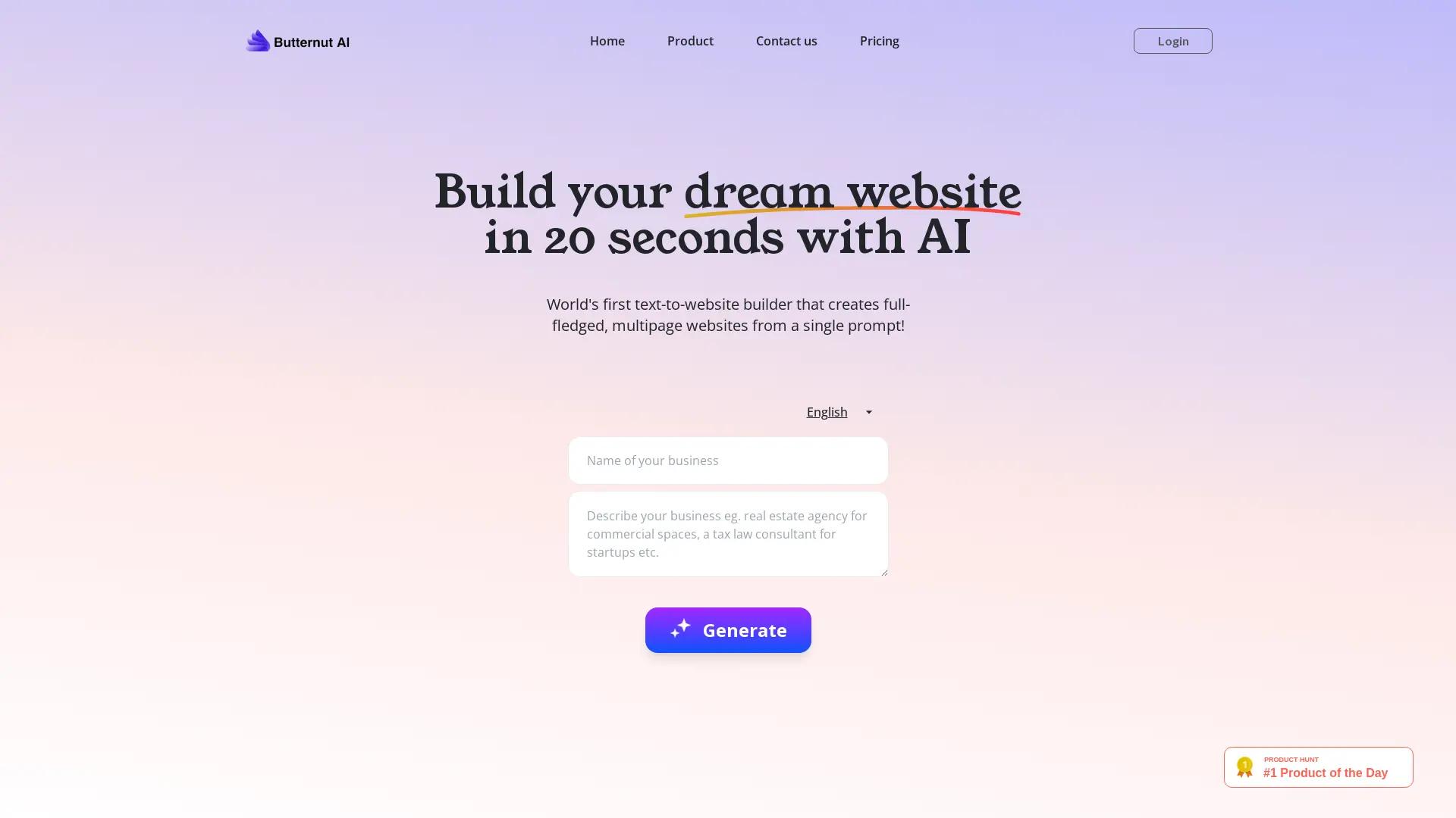 Butternut screenshot