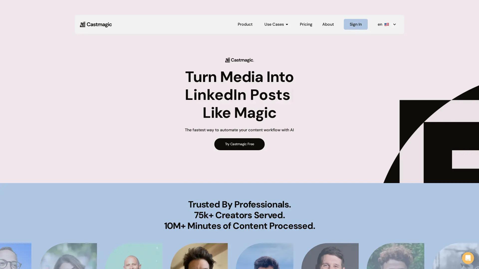 Castmagic screenshot