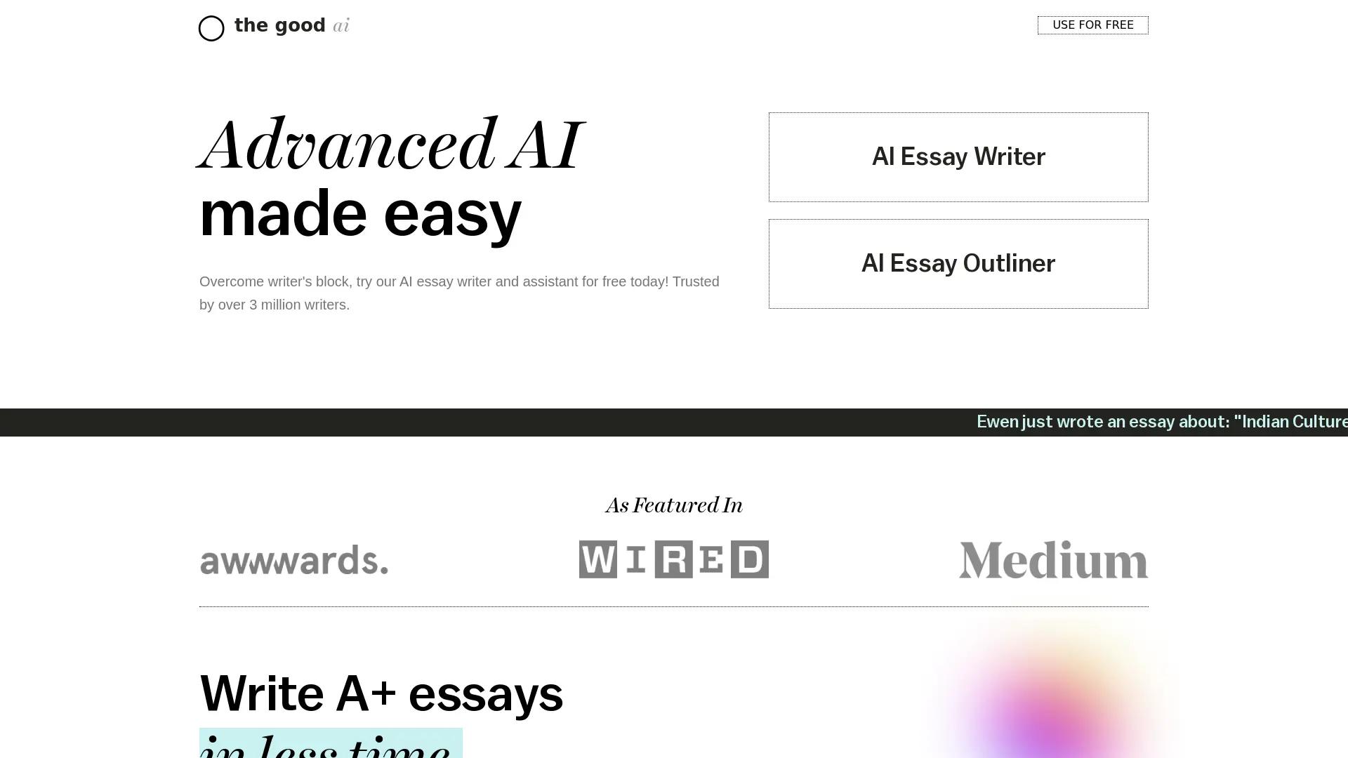 The-Good-AI screenshot