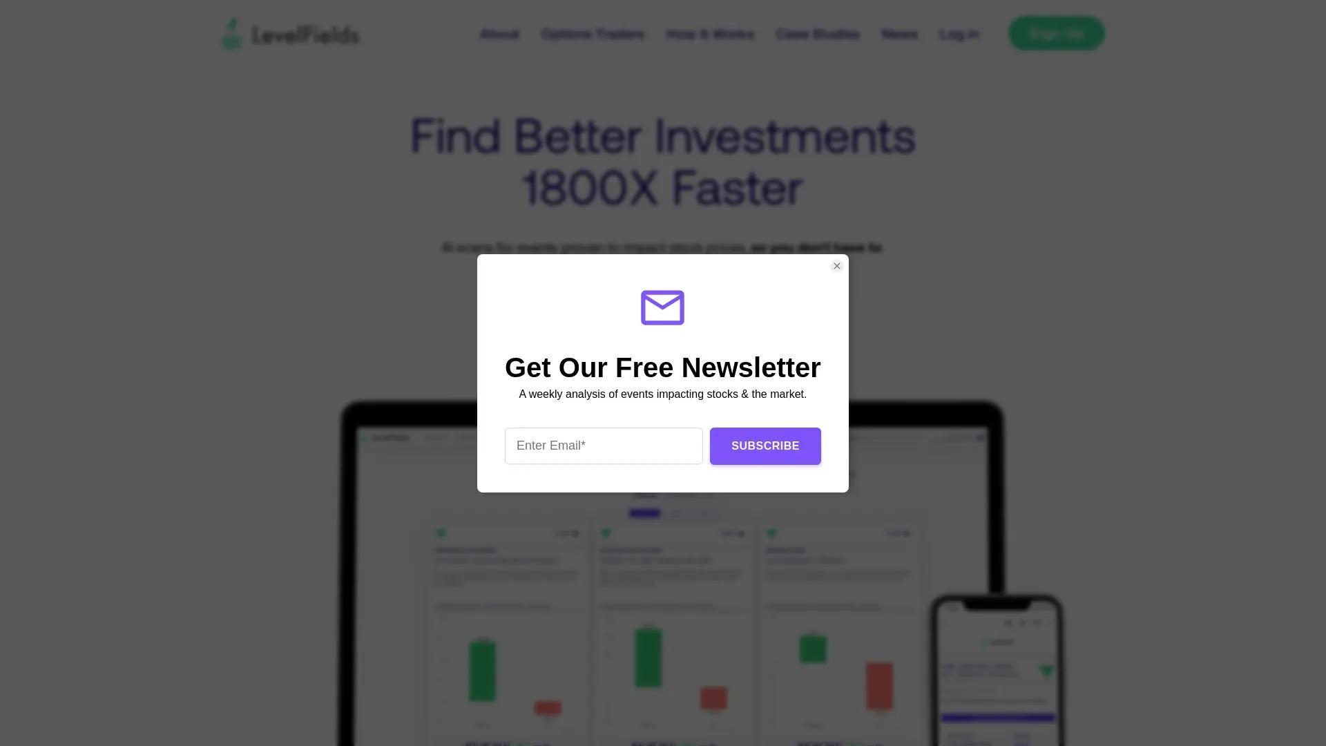 LevelFields AI screenshot